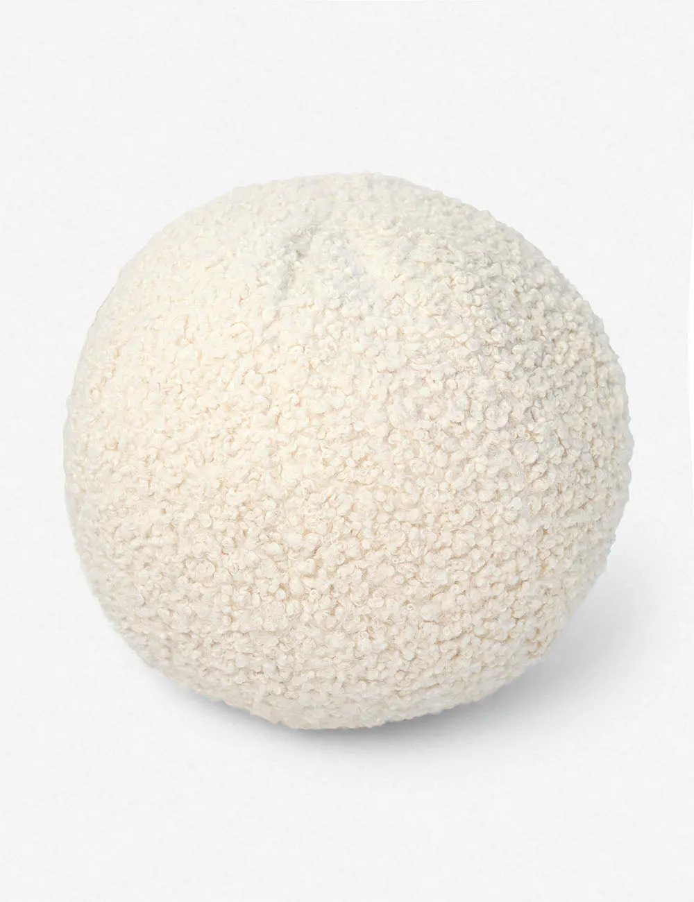 Bouclé Ball Pillow by Sarah Sherman Samuel