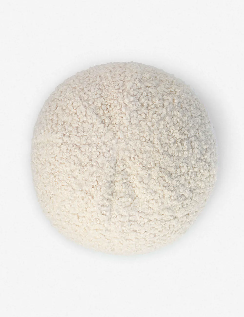 Bouclé Ball Pillow by Sarah Sherman Samuel