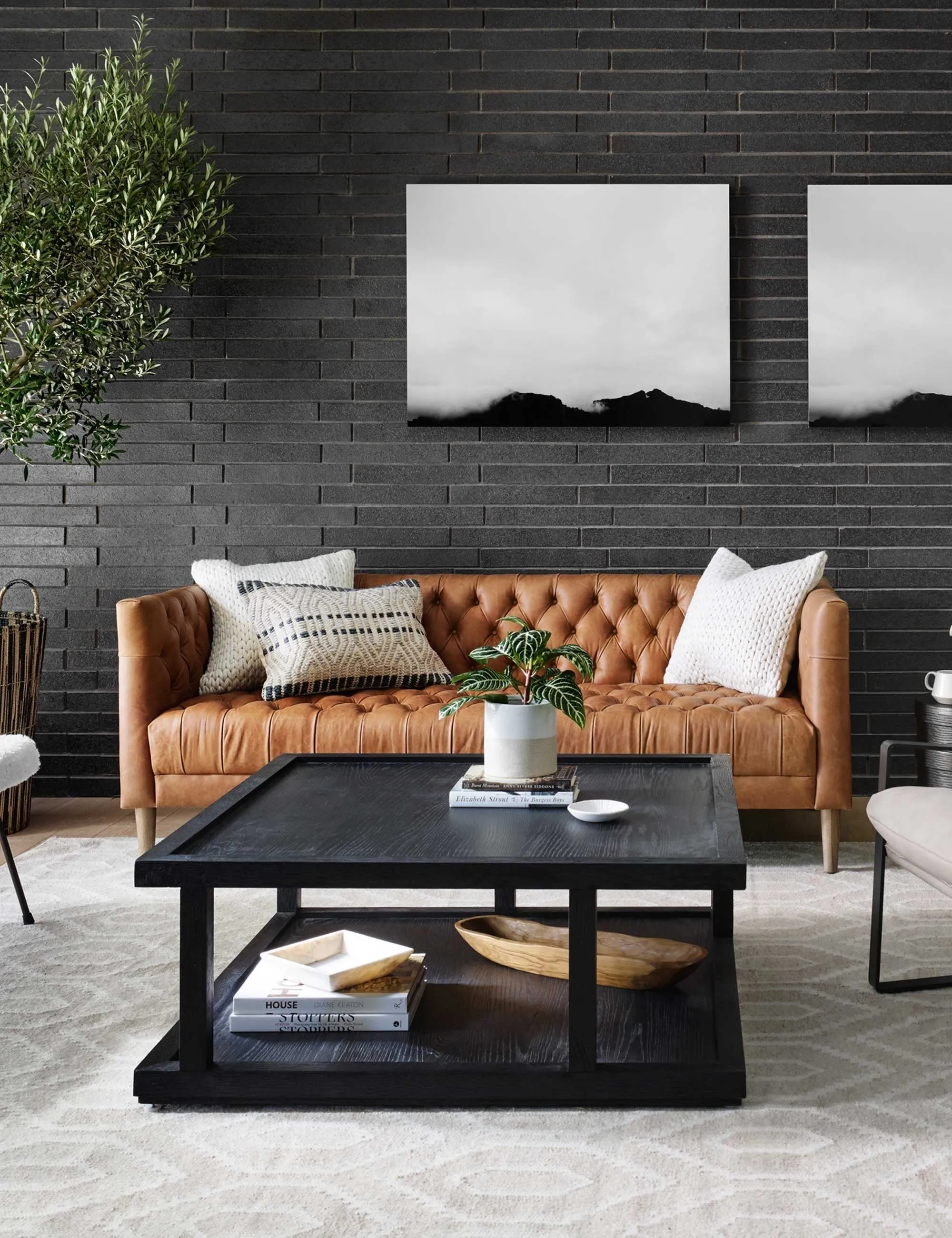 Breanne Leather Sofa