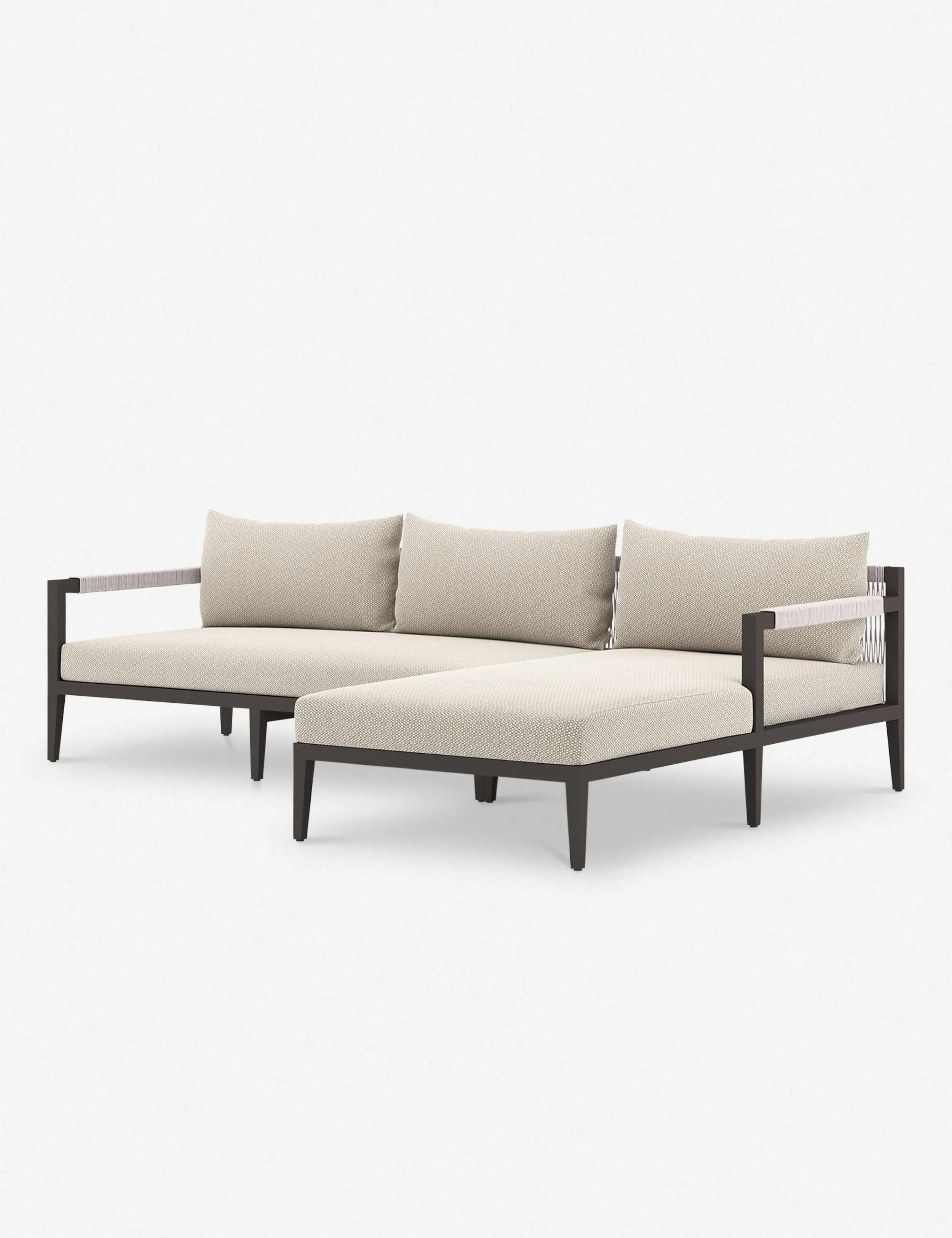 Cadenza Indoor / Outdoor Metal Sectional Sofa