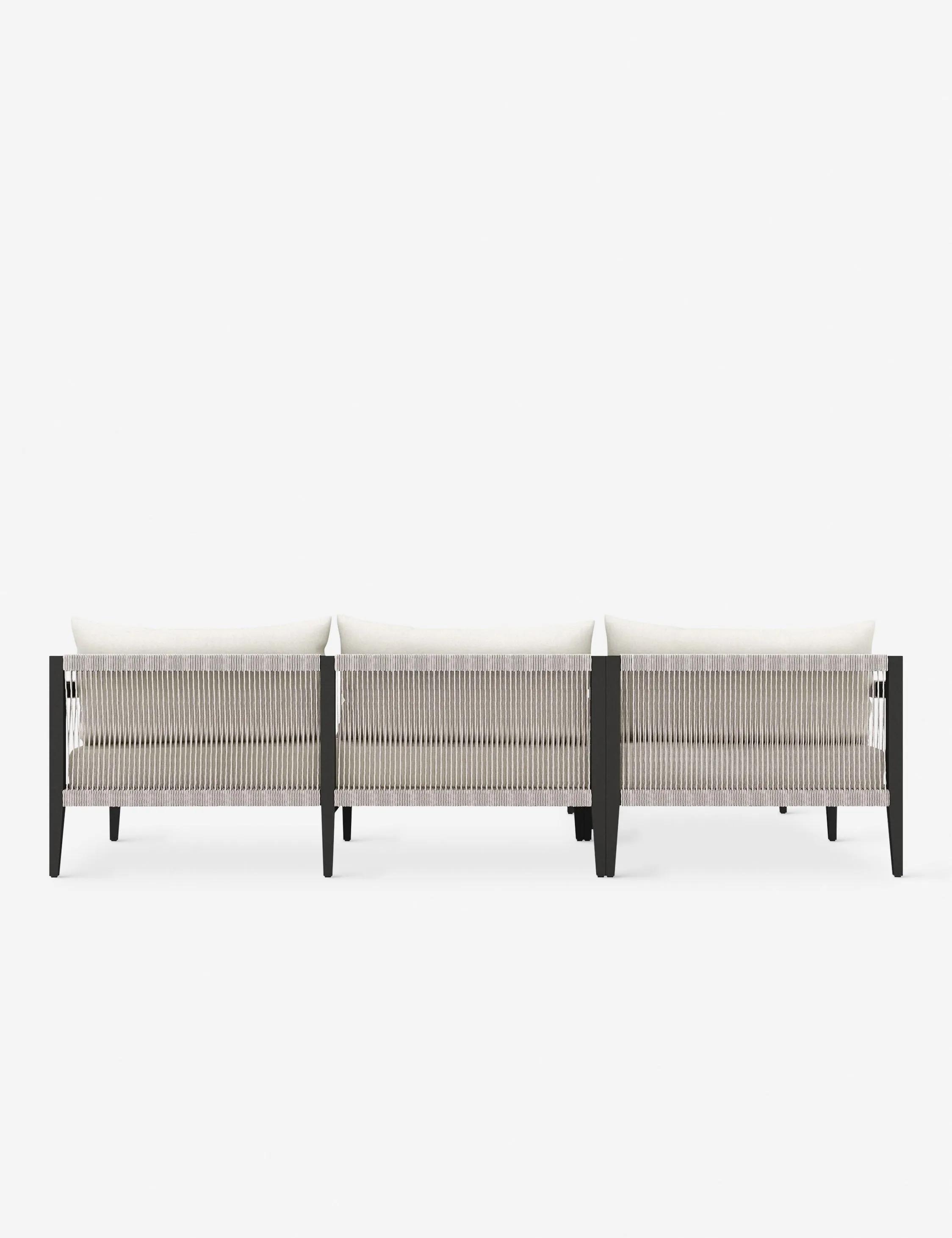 Cadenza Indoor / Outdoor Metal Sectional Sofa