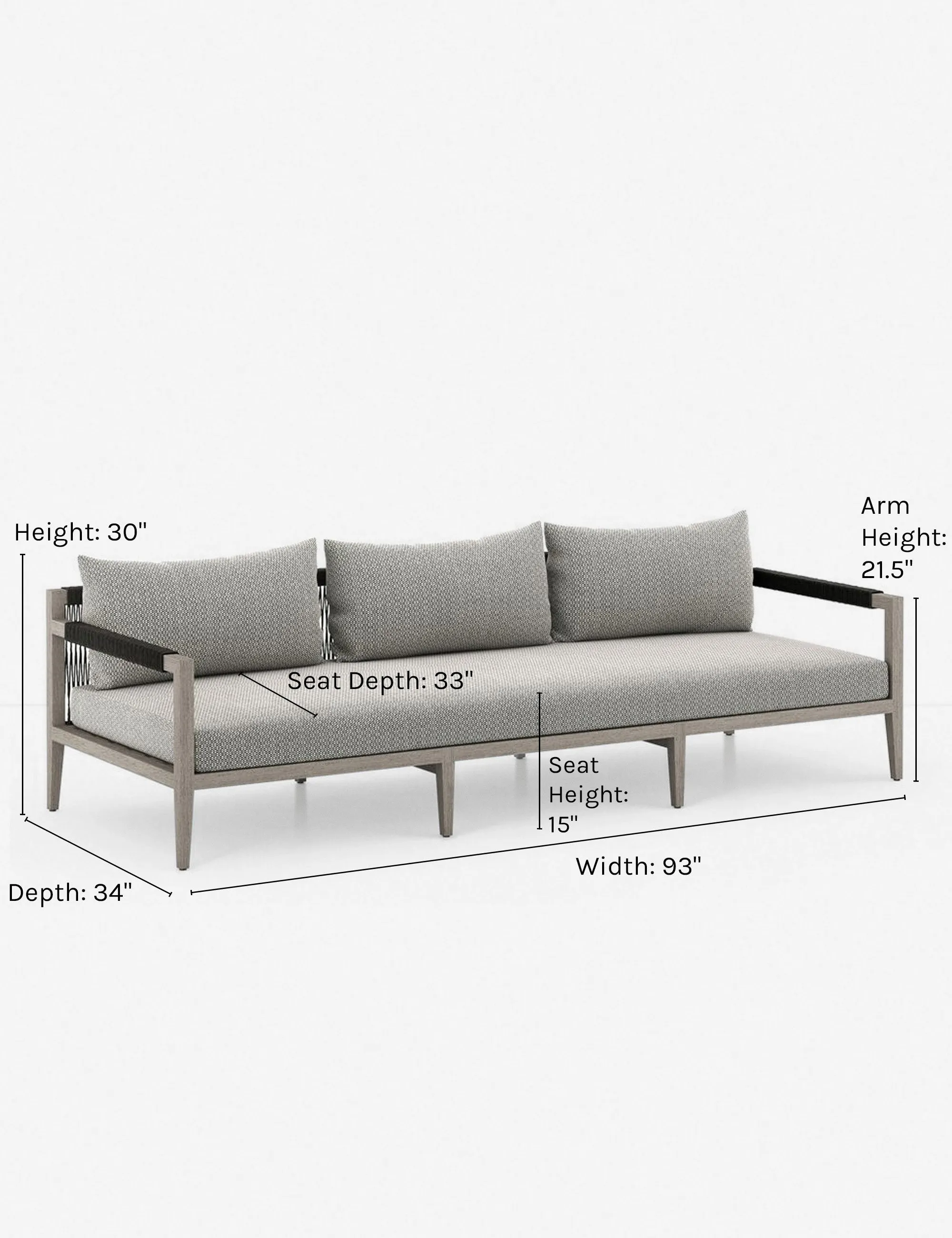 Cadenza Indoor / Outdoor Sofa