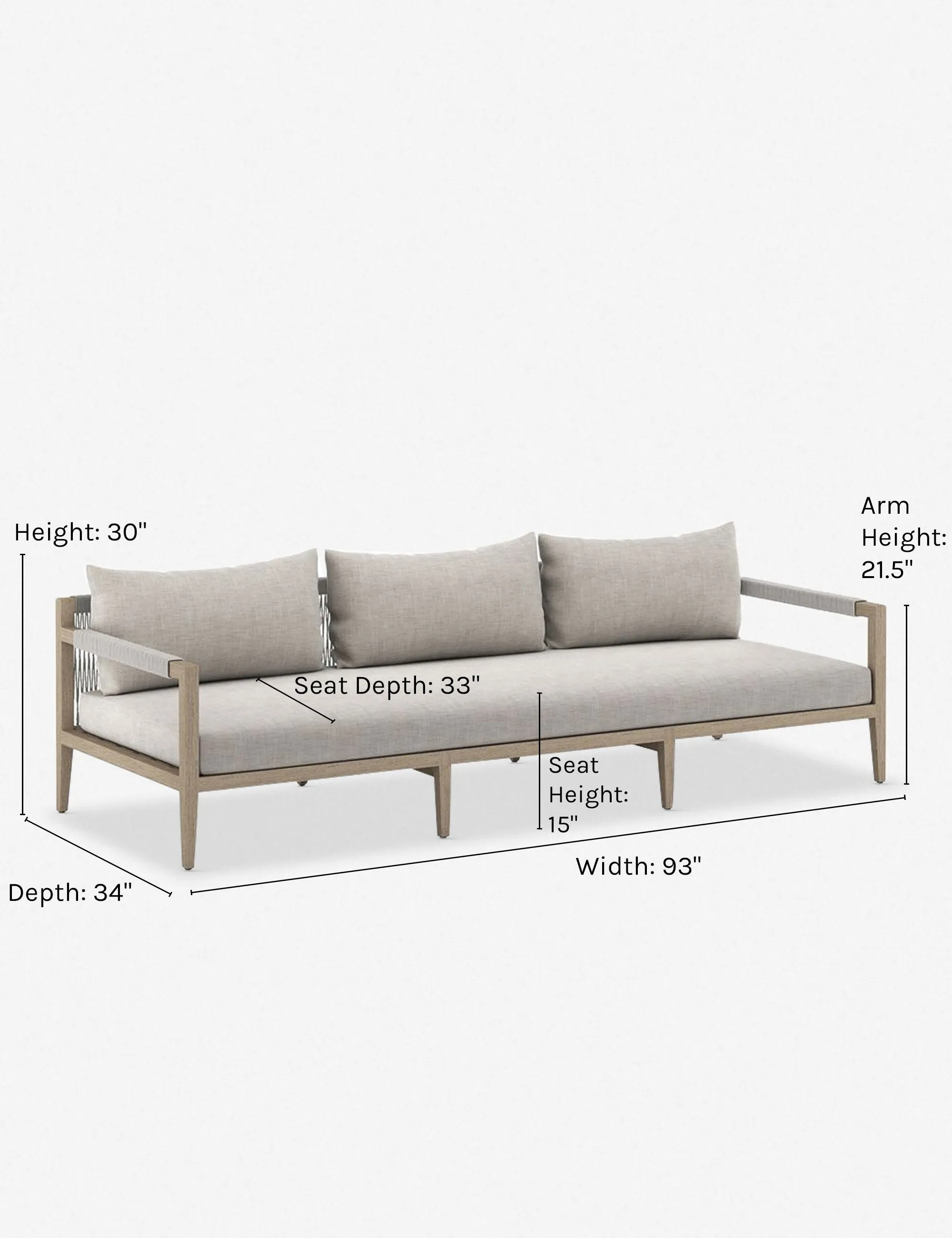 Cadenza Indoor / Outdoor Sofa