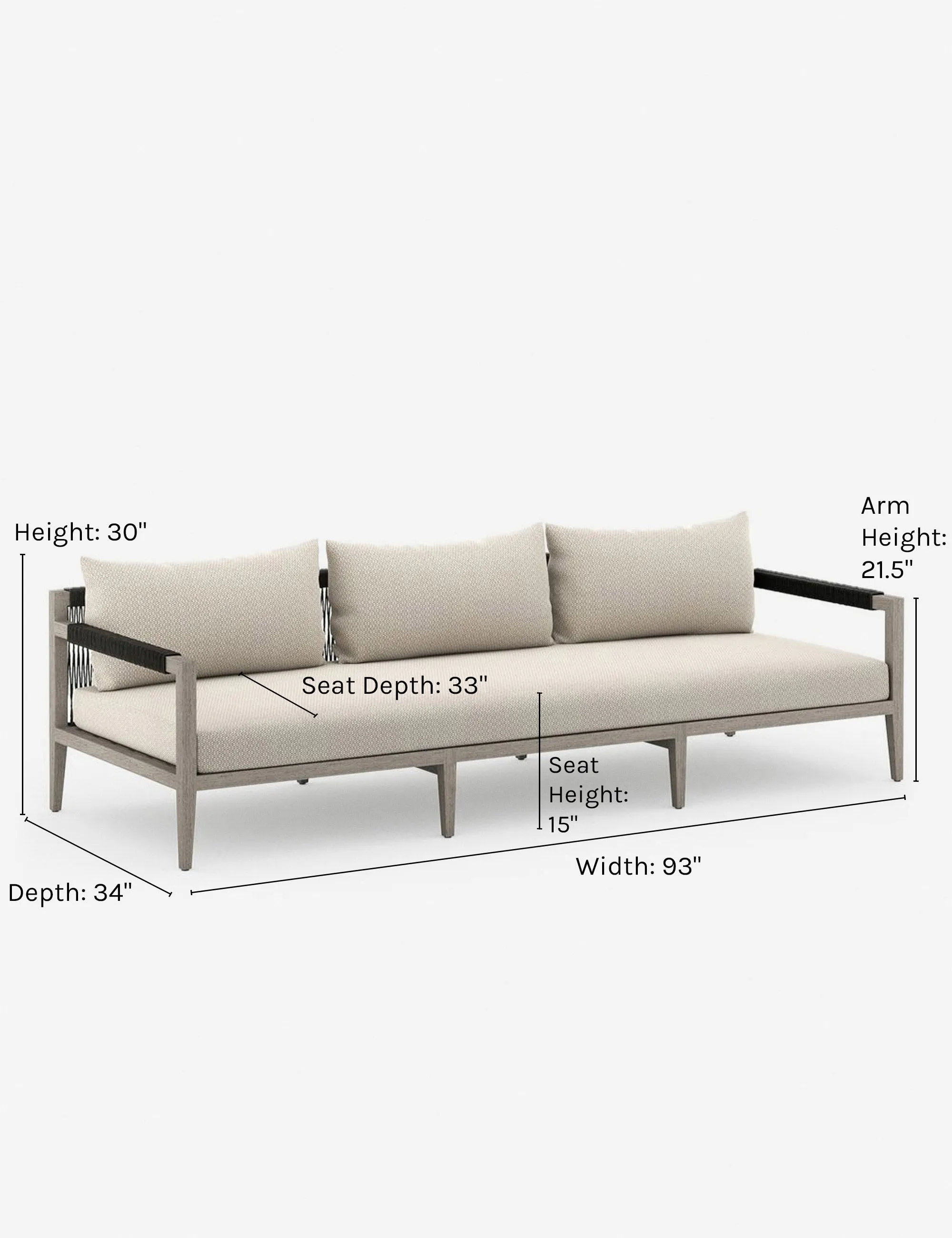 Cadenza Indoor / Outdoor Sofa