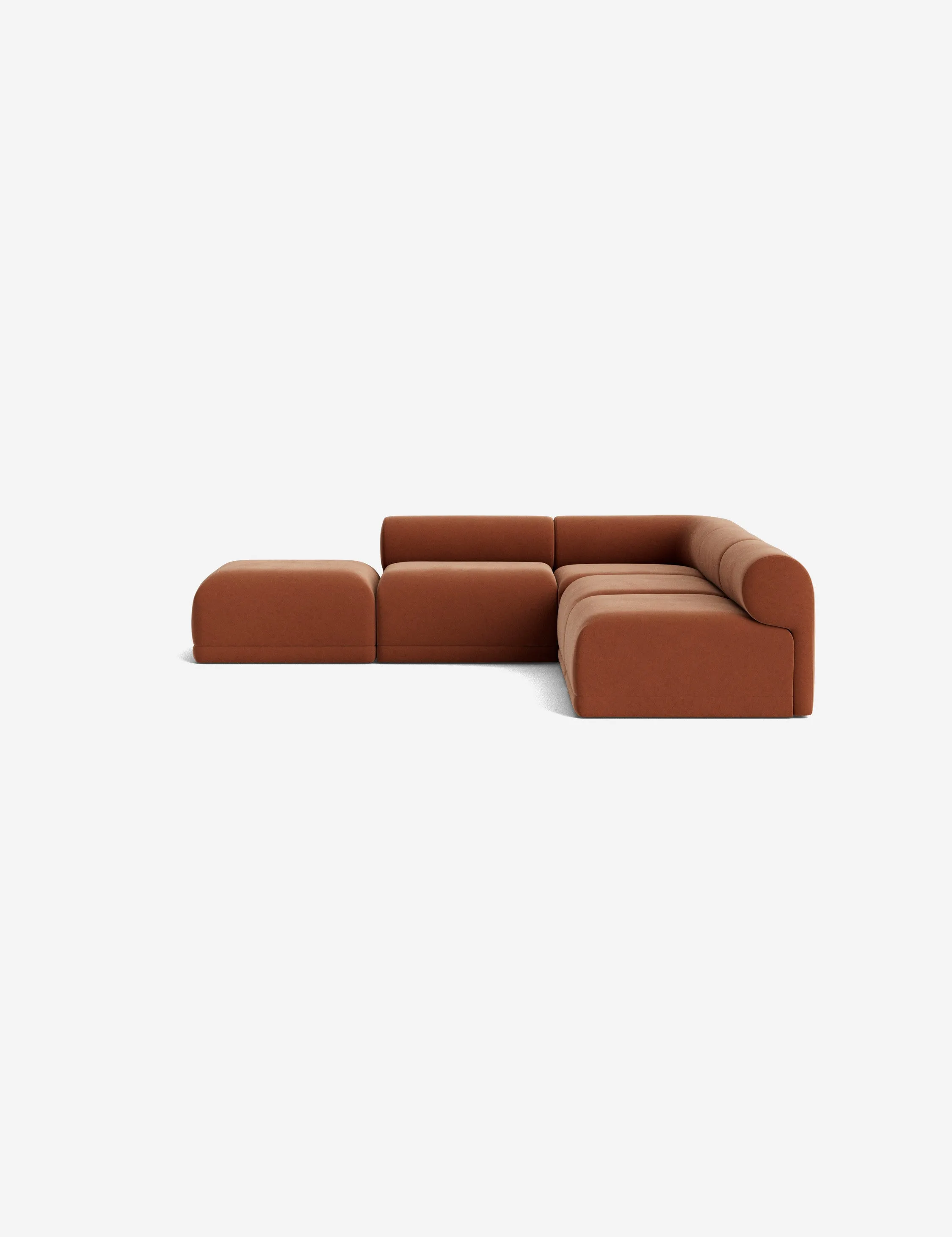 Carson Sectional Sofa with Ottoman