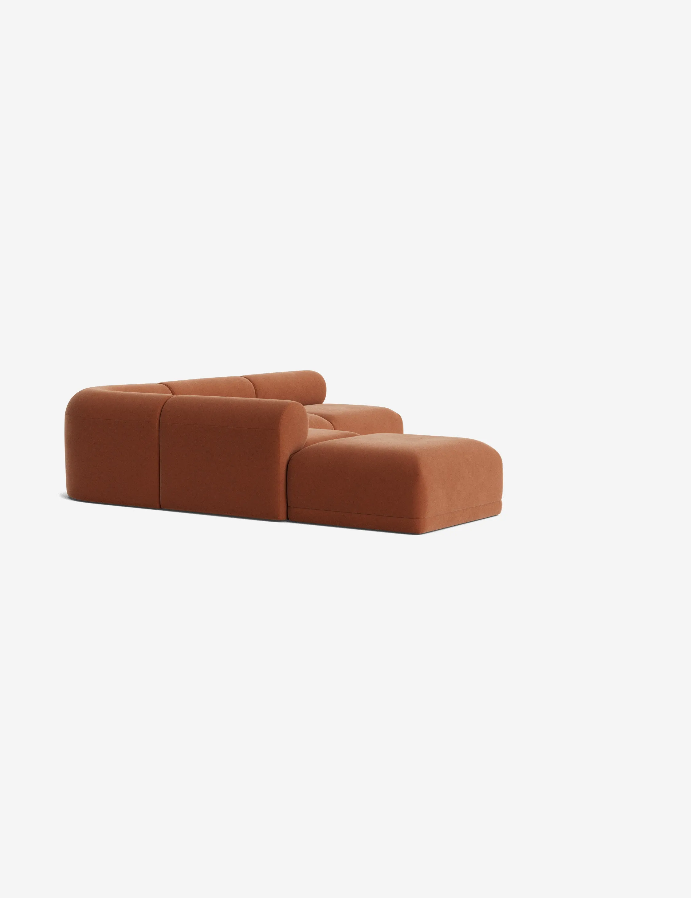Carson Sectional Sofa with Ottoman