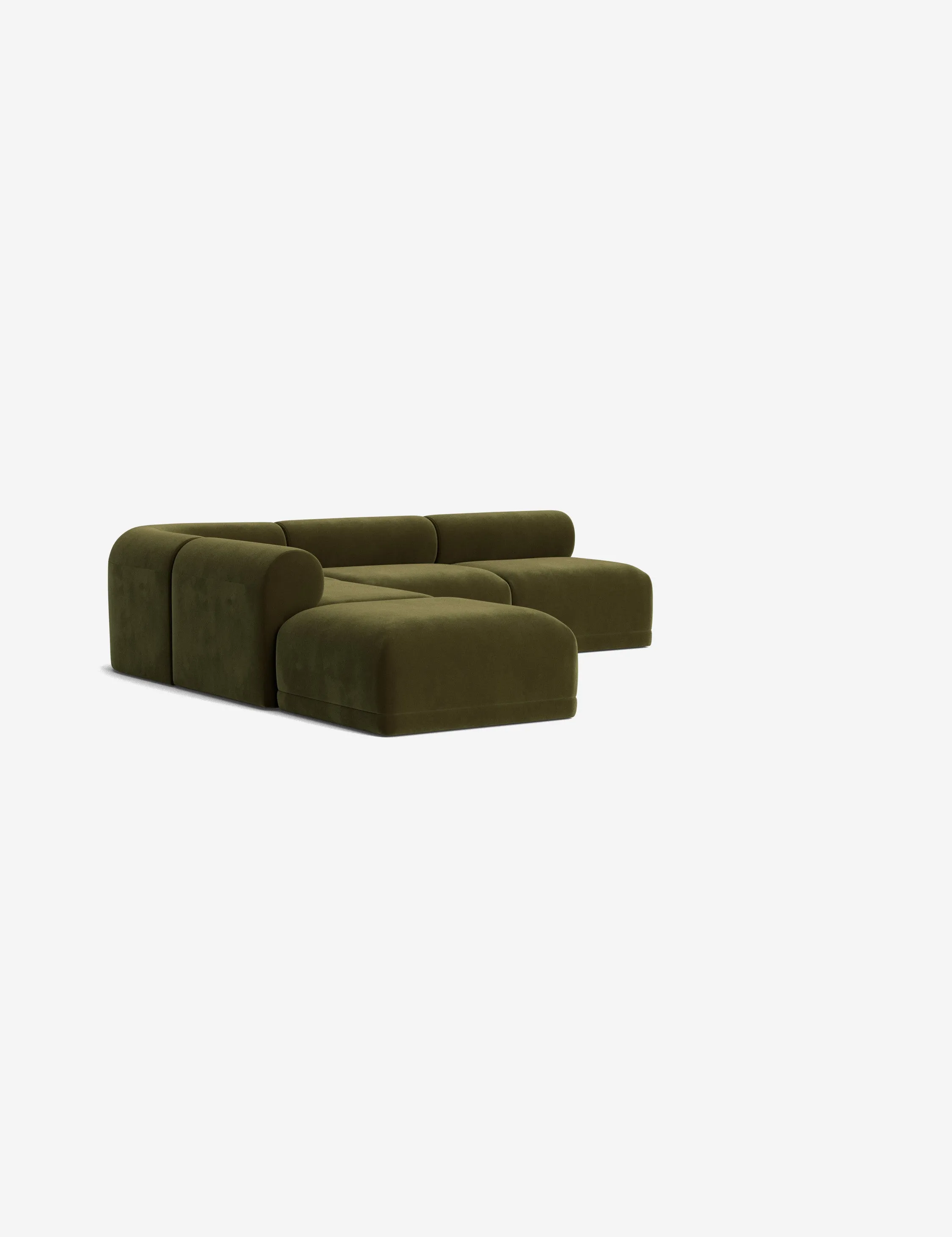 Carson Sectional Sofa with Ottoman