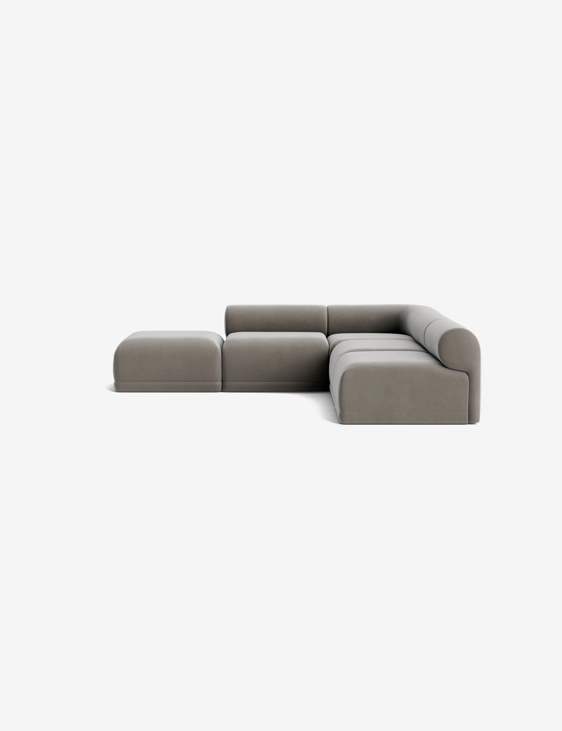 Carson Sectional Sofa with Ottoman