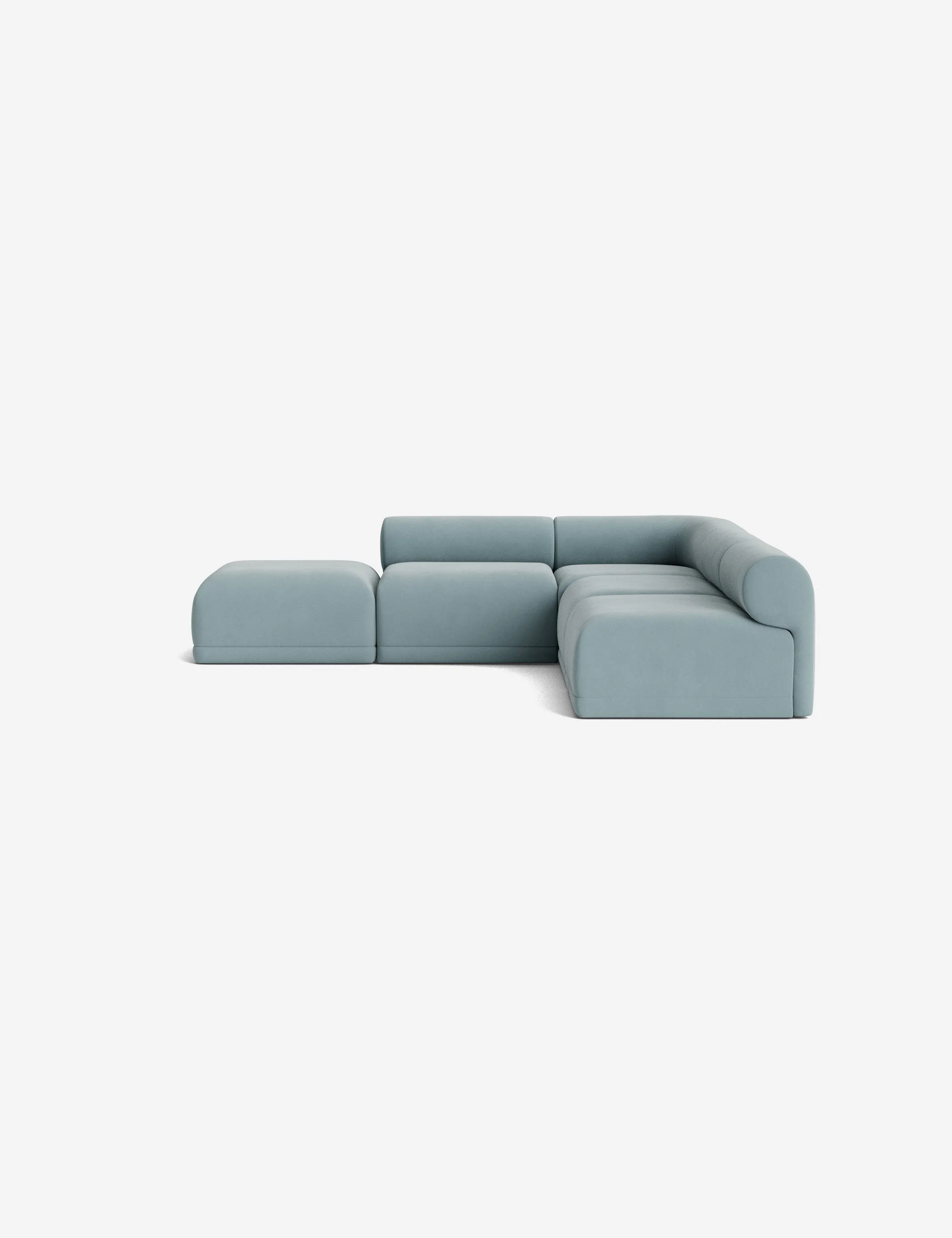 Carson Sectional Sofa with Ottoman
