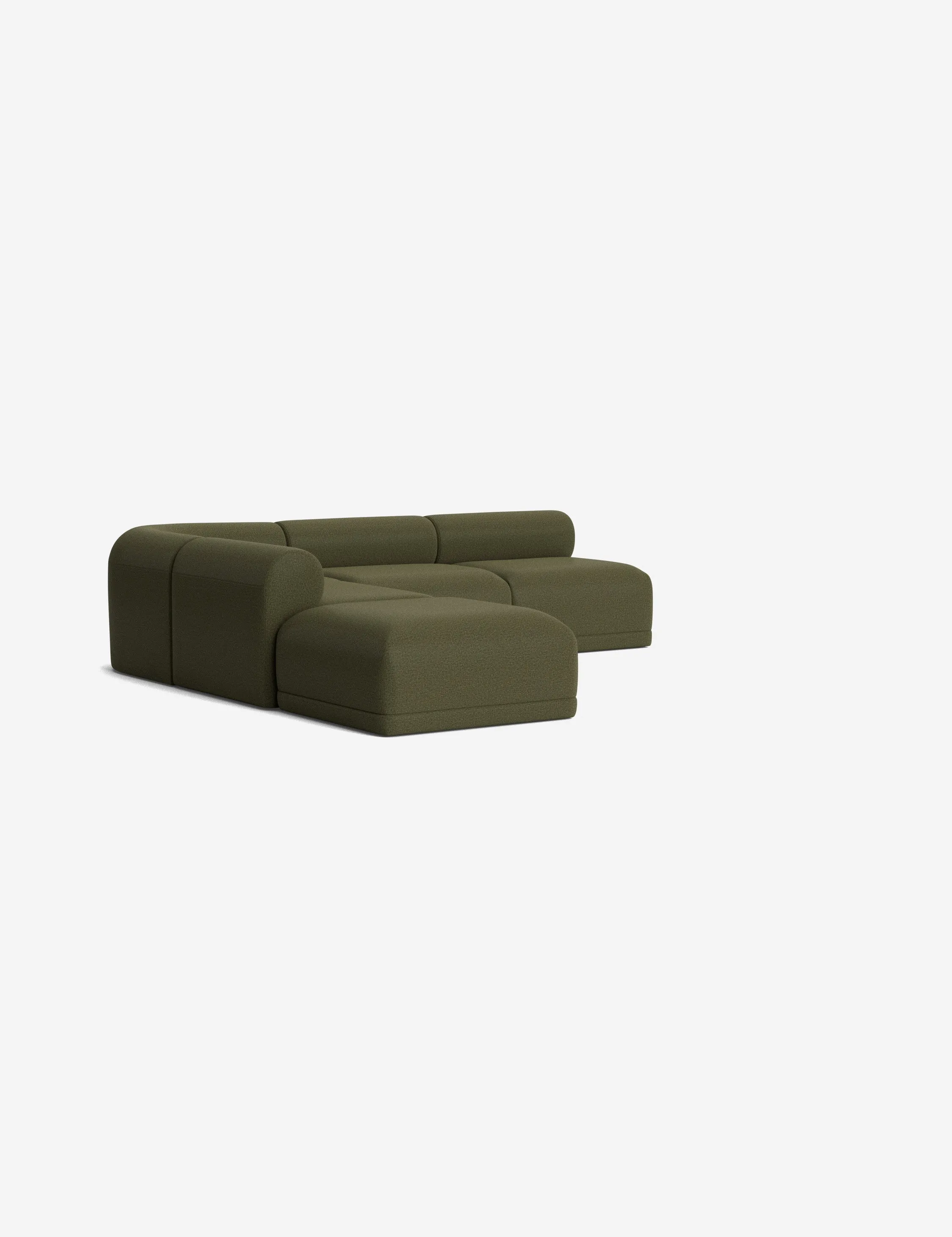 Carson Sectional Sofa with Ottoman