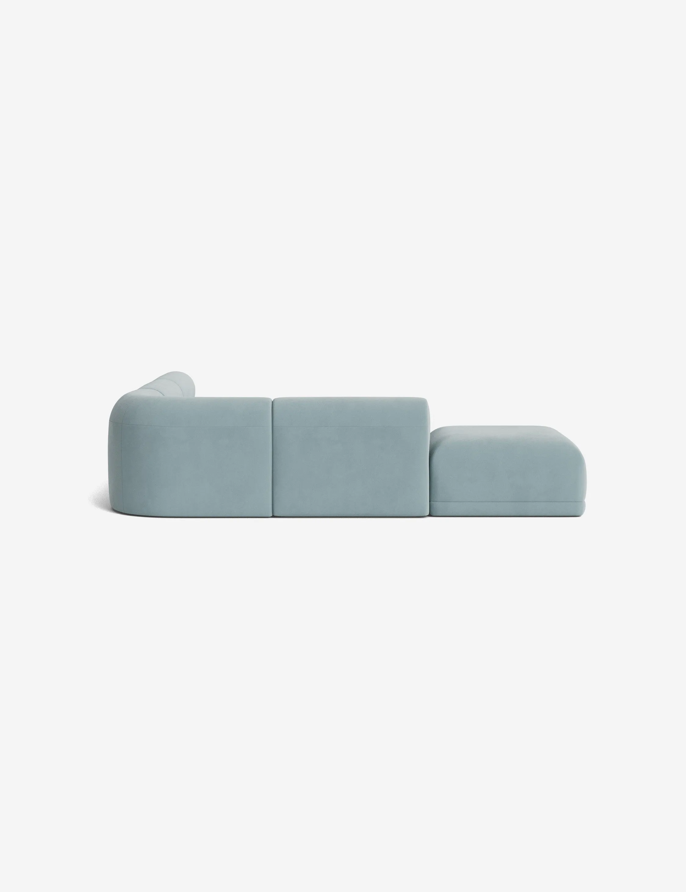 Carson Sectional Sofa with Ottoman