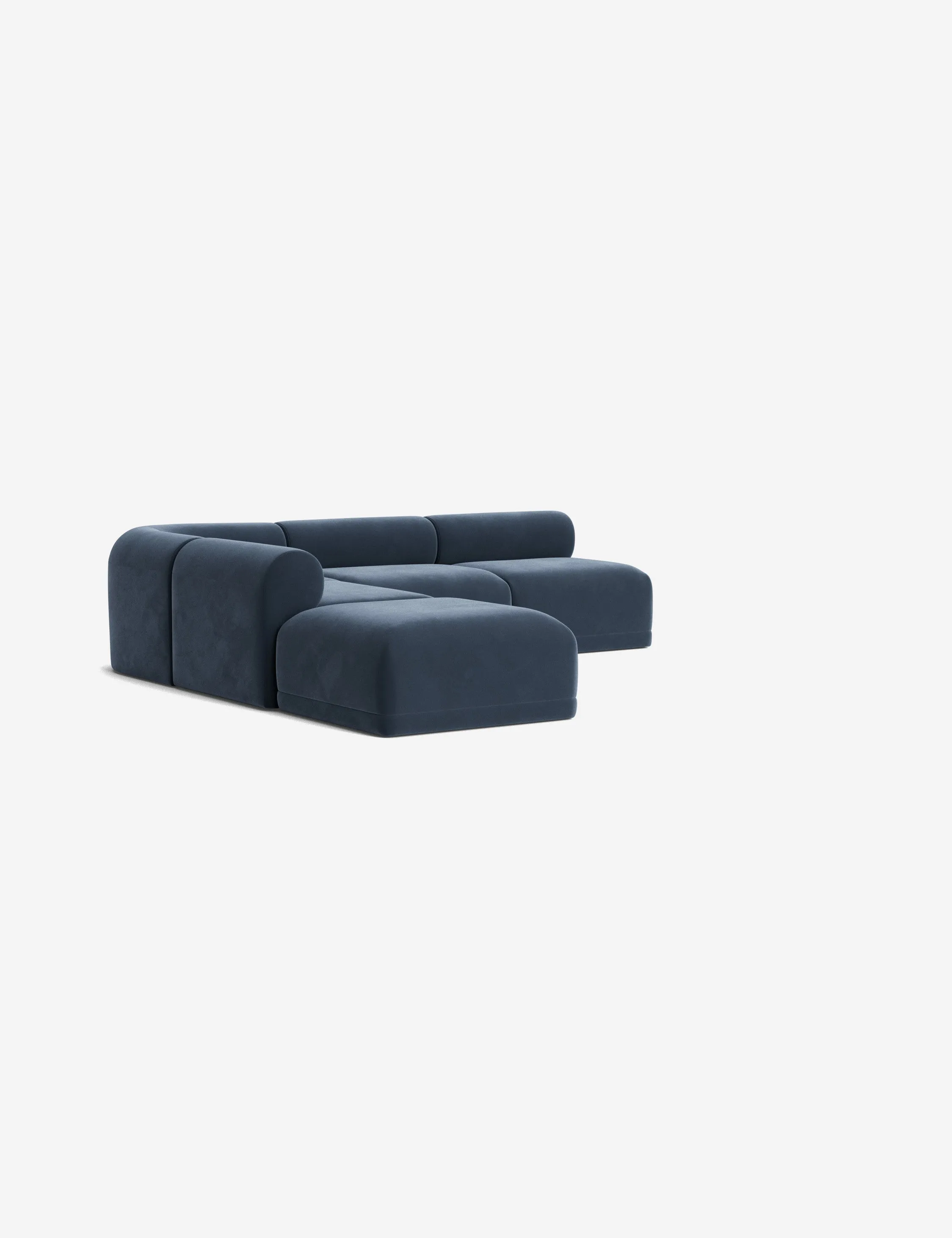 Carson Sectional Sofa with Ottoman