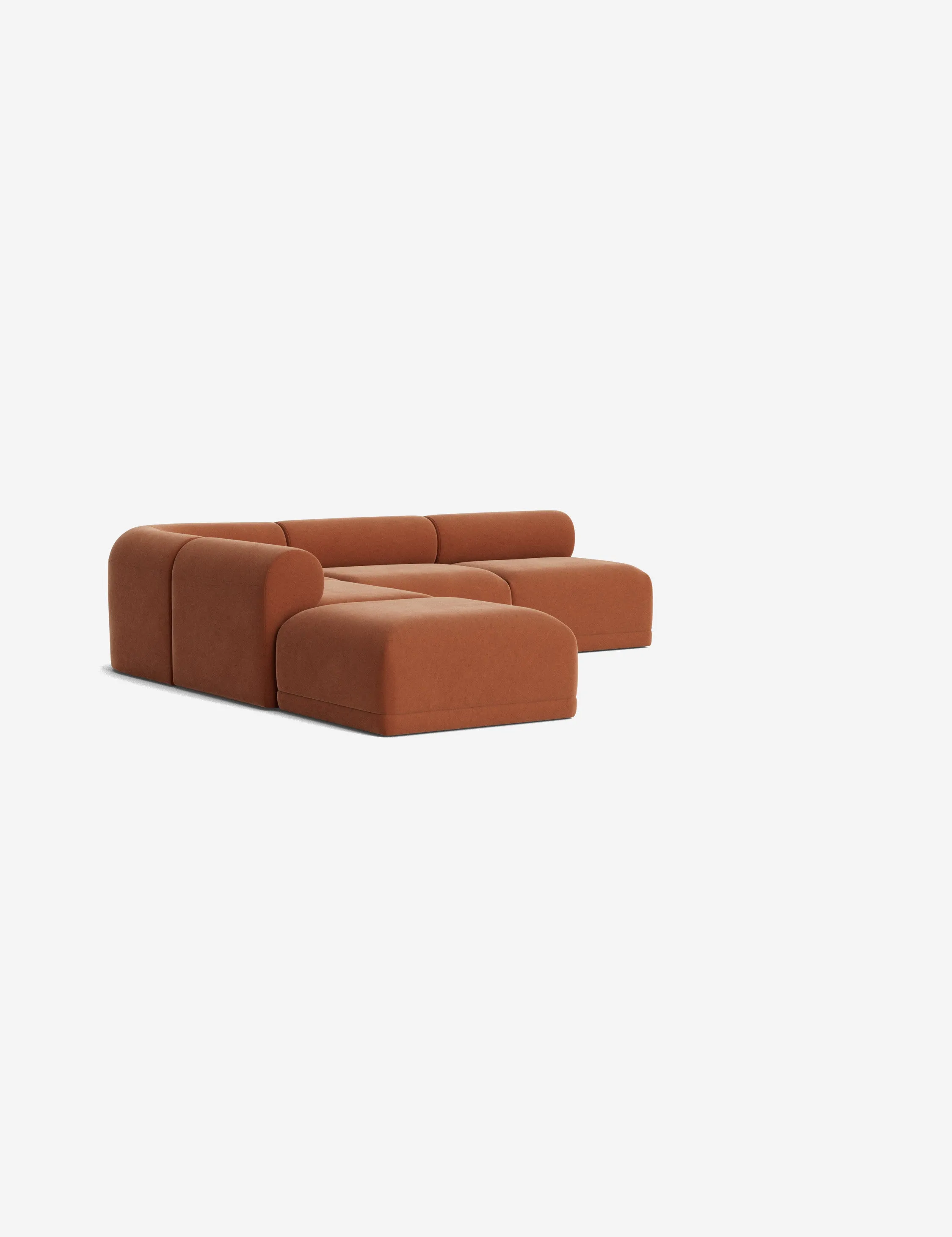 Carson Sectional Sofa with Ottoman