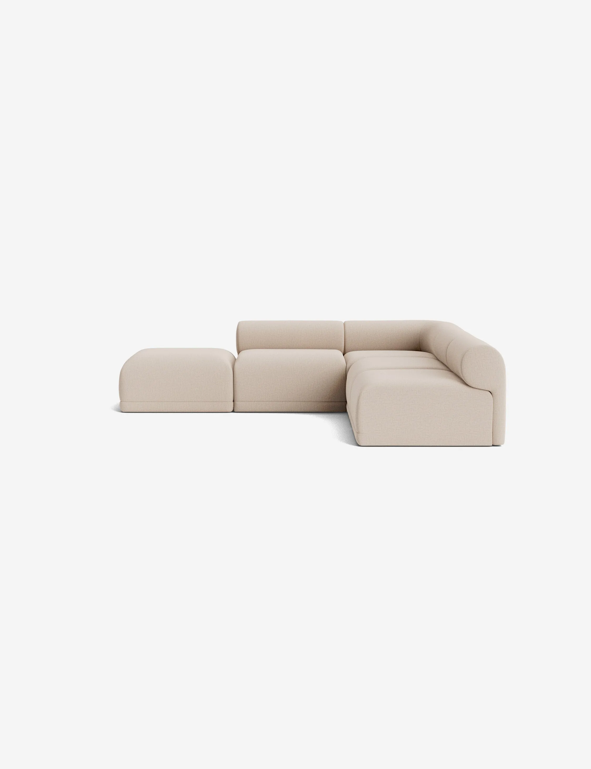 Carson Sectional Sofa with Ottoman