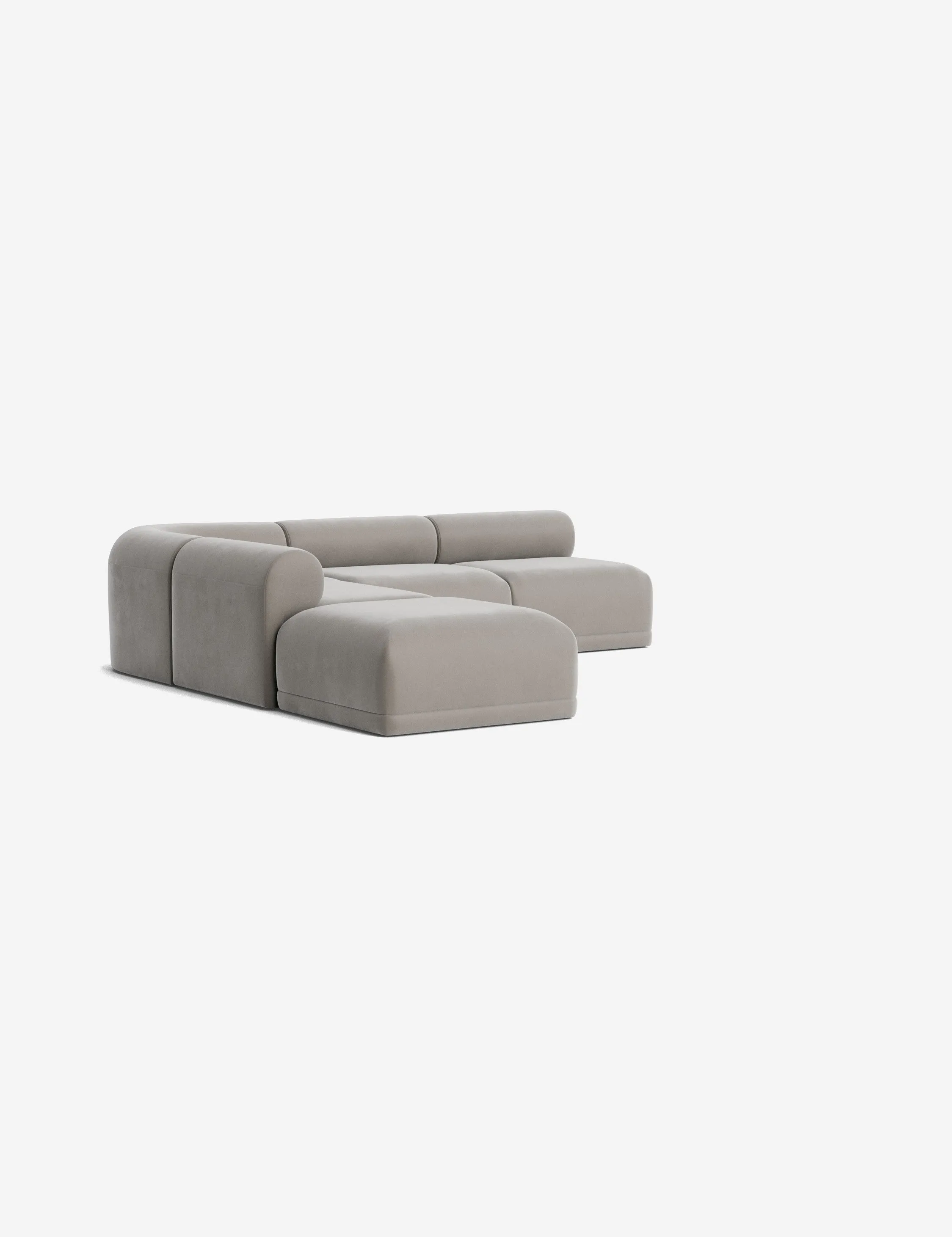Carson Sectional Sofa with Ottoman