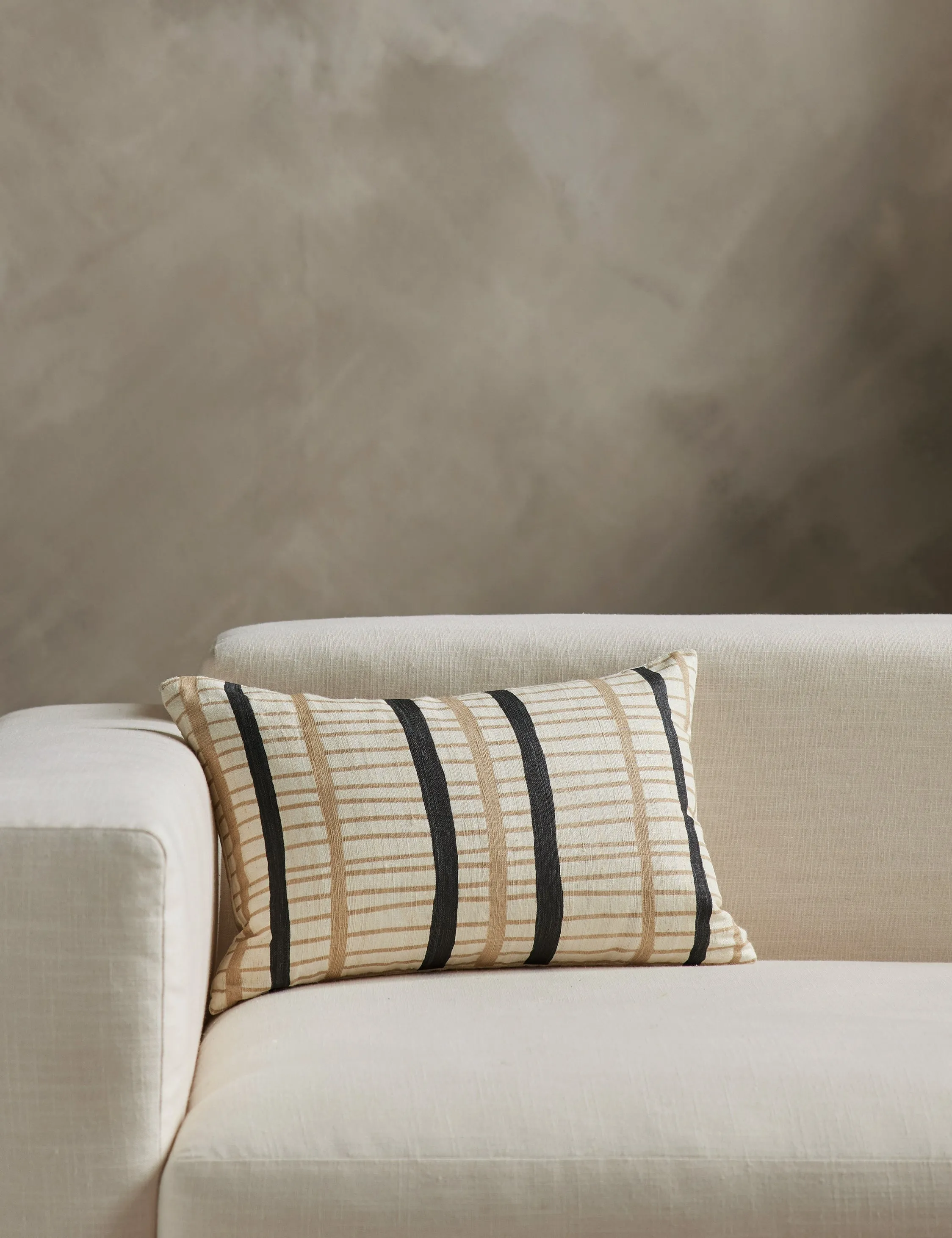 Channel Silk Pillow by Hadiya Williams