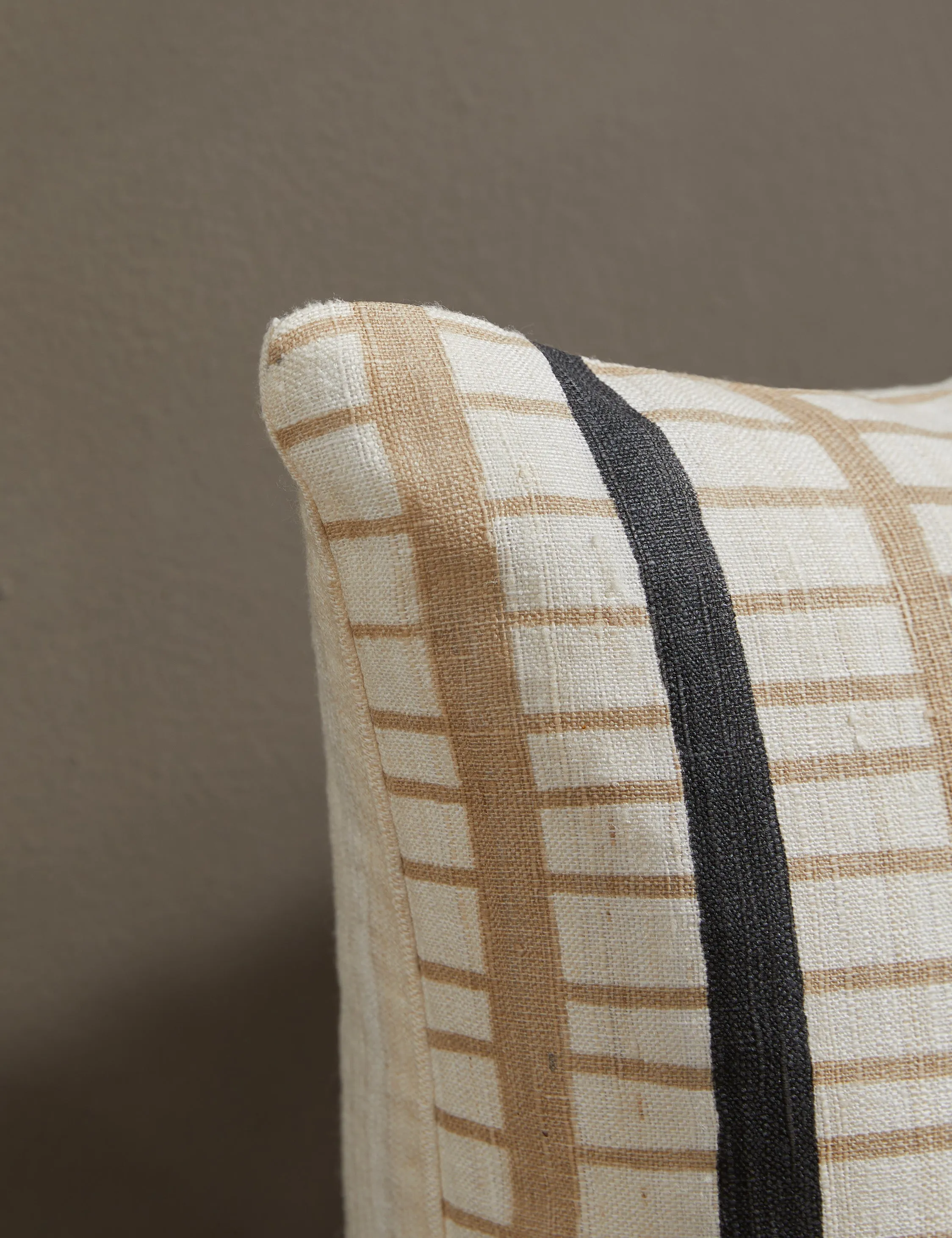 Channel Silk Pillow by Hadiya Williams