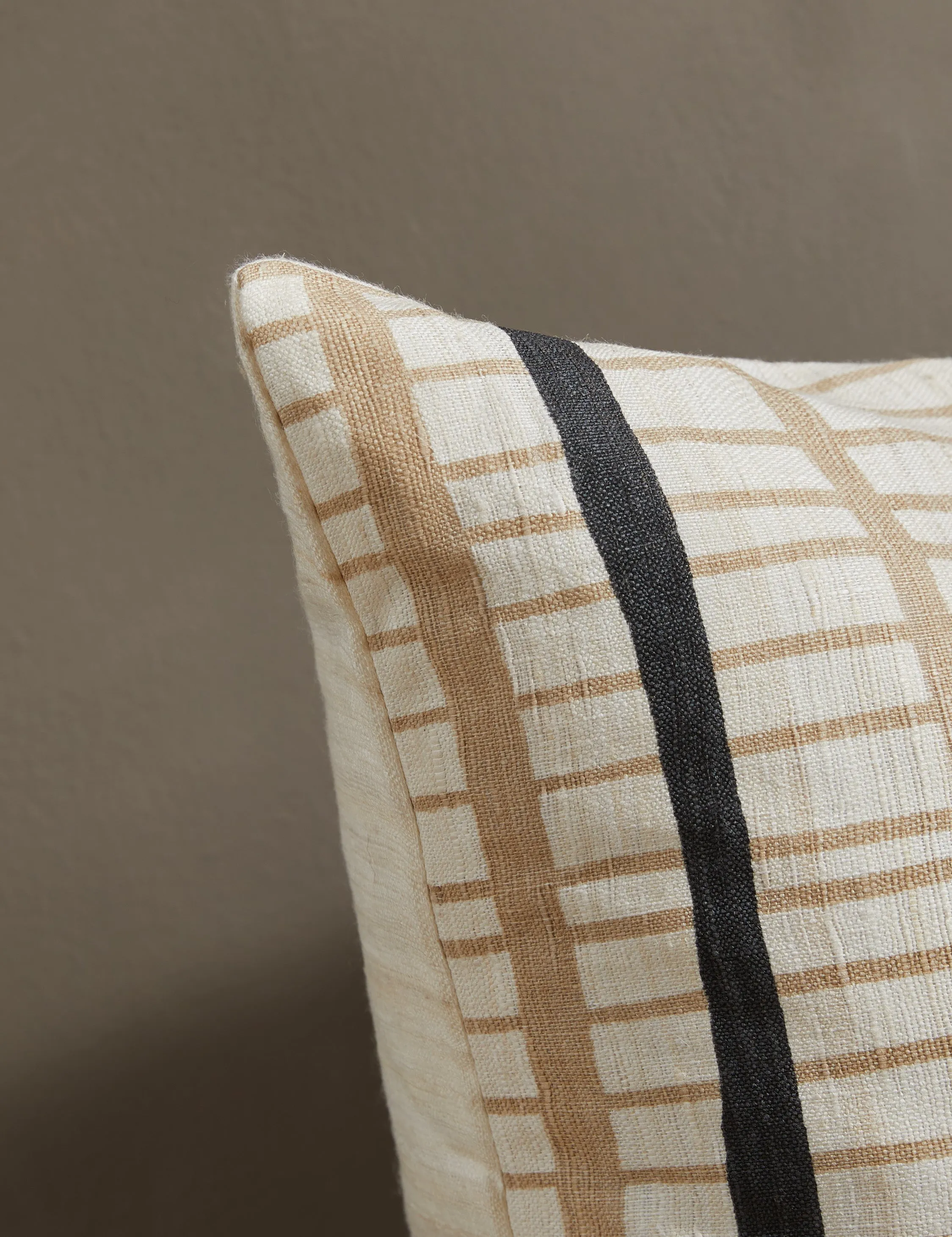Channel Silk Pillow by Hadiya Williams