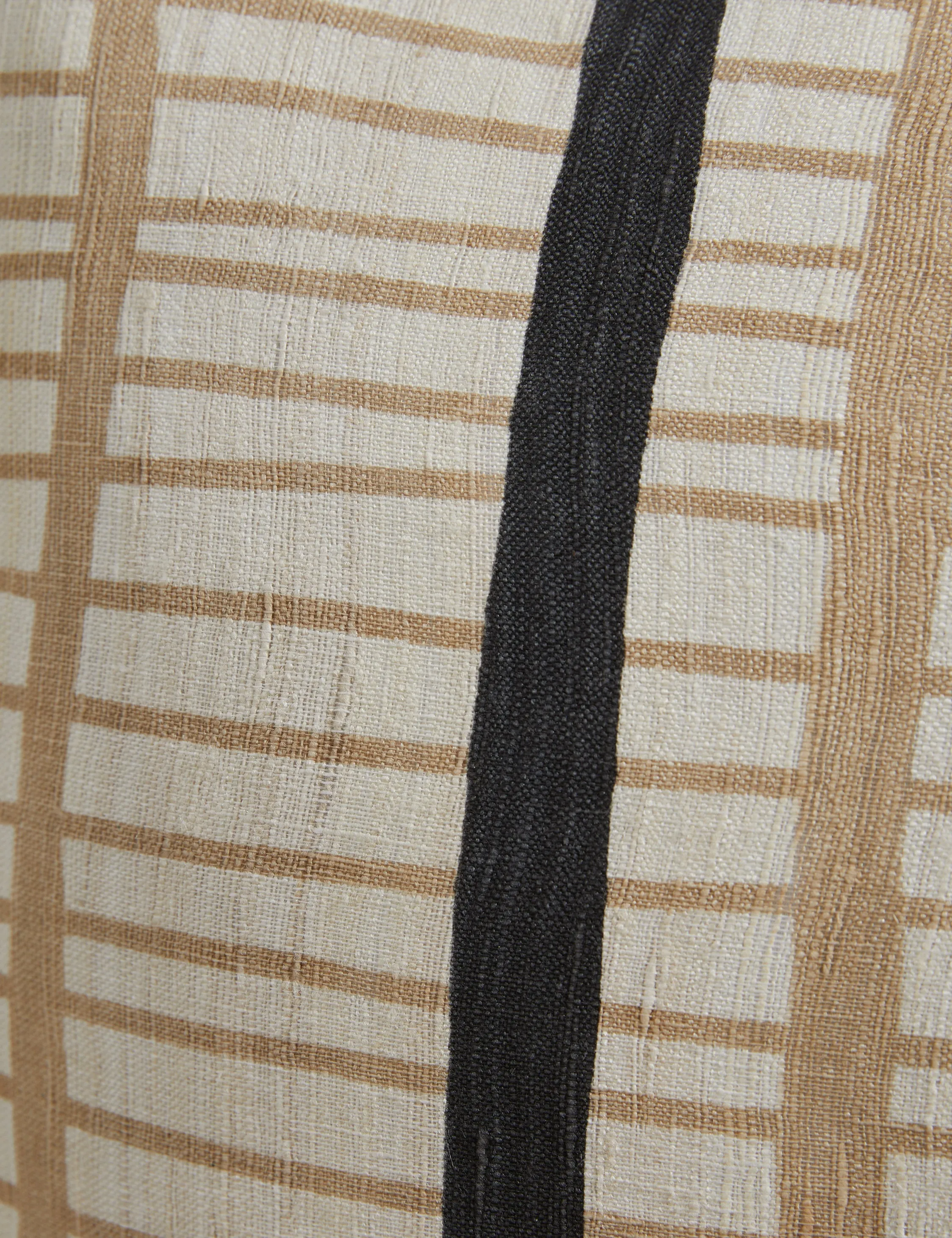 Channel Silk Pillow by Hadiya Williams