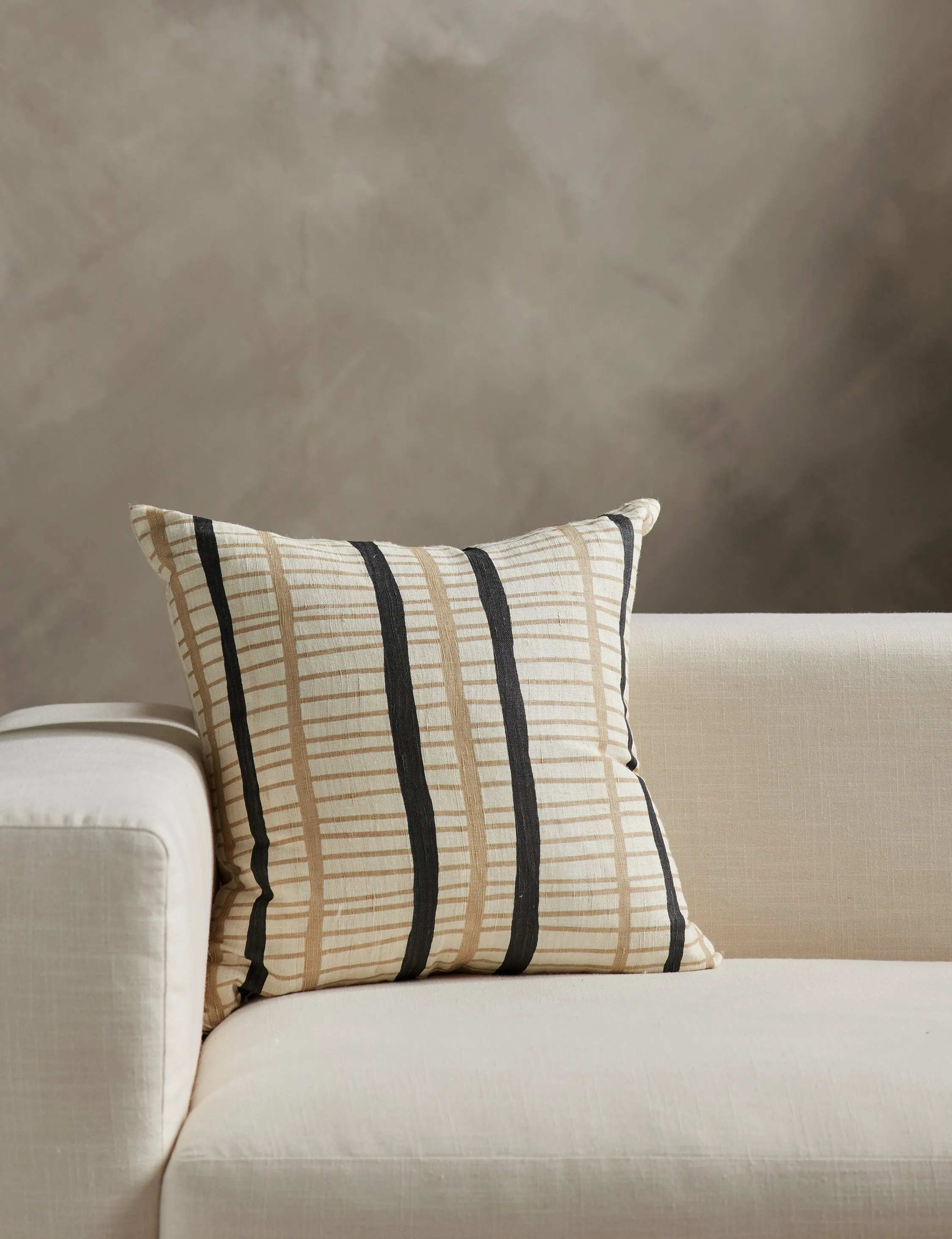 Channel Silk Pillow by Hadiya Williams