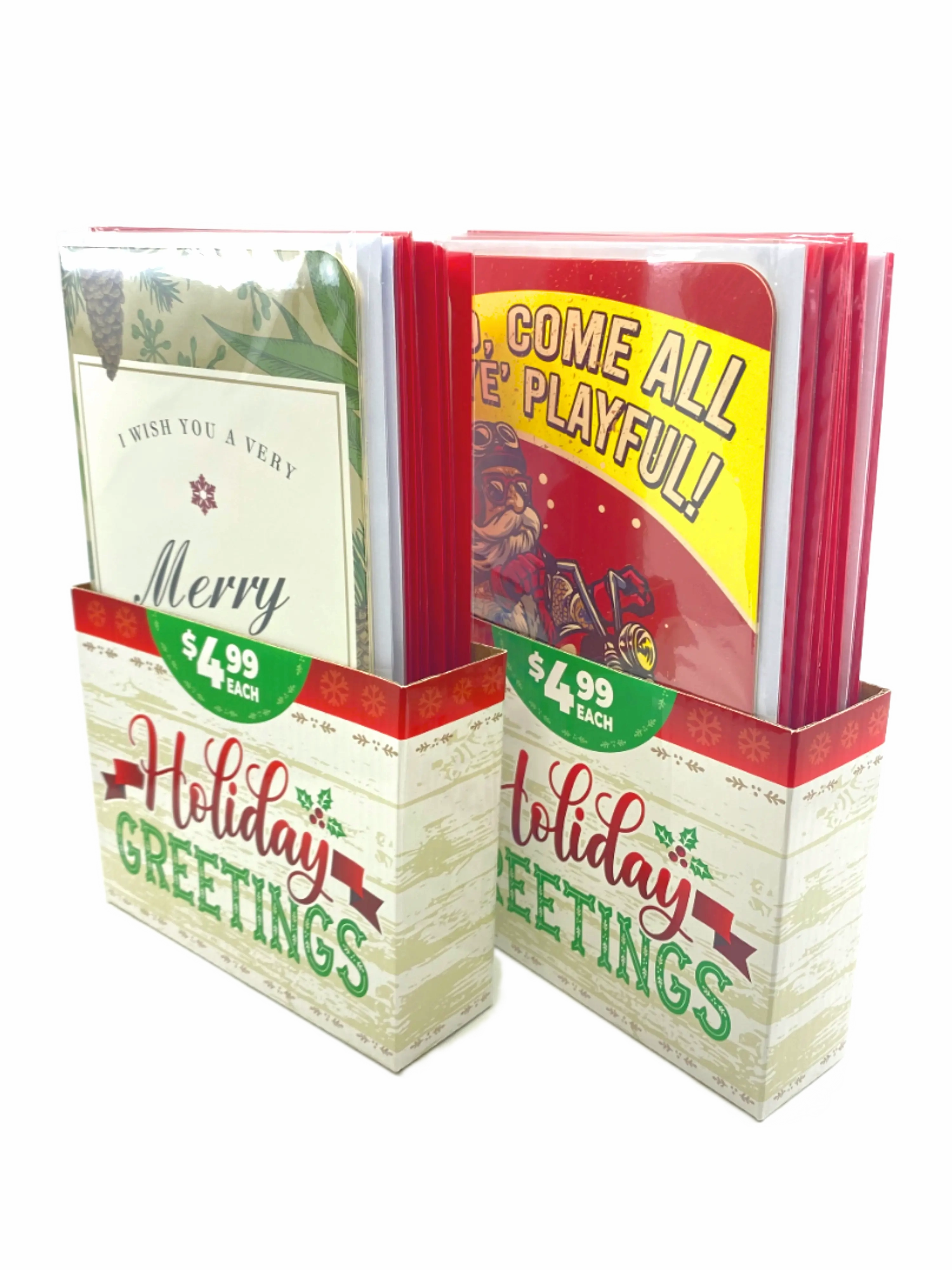 Christmas Jumbo Greeting Card - 18 Pieces Per Pack 41552