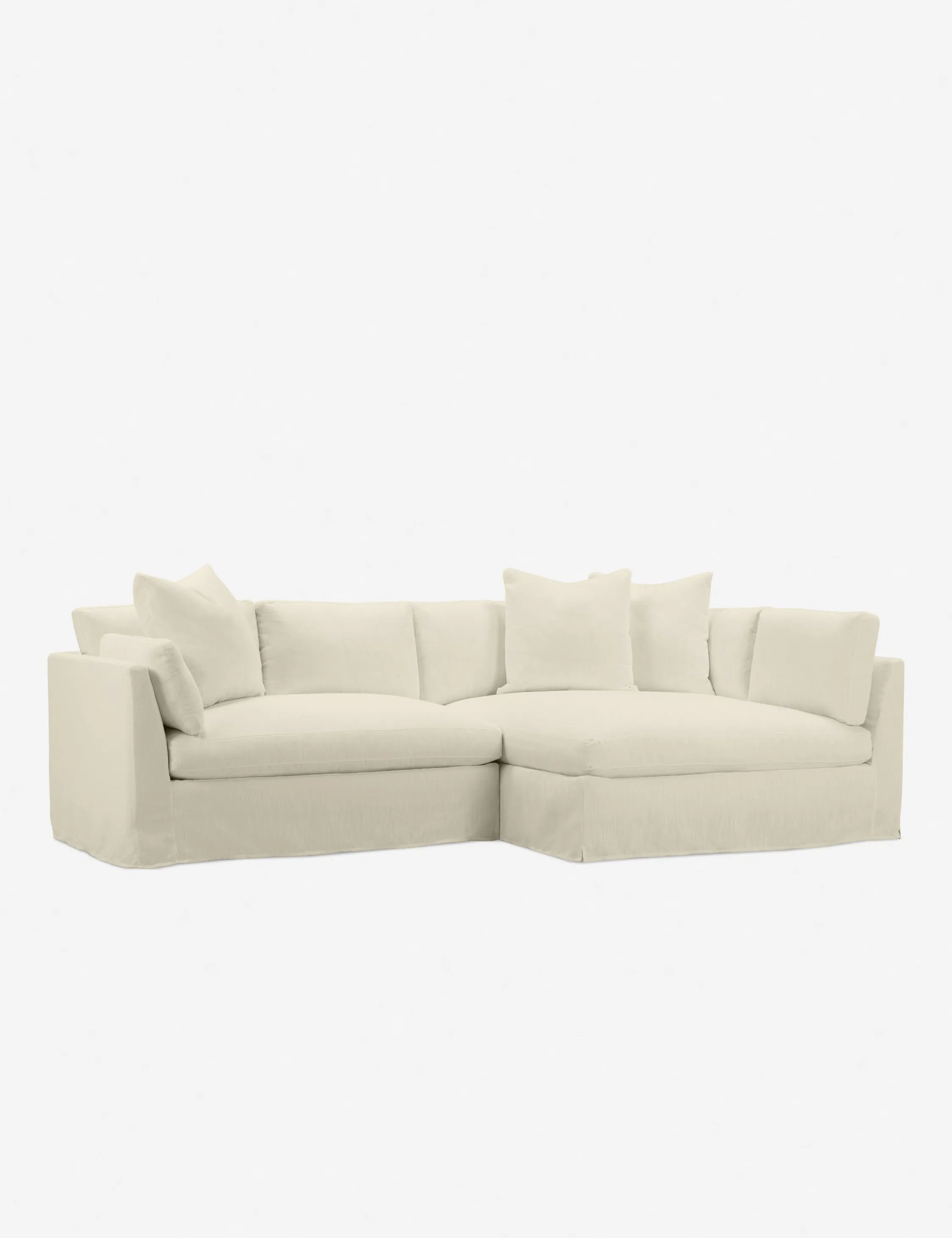 Coen Slipcover Sectional Sofa