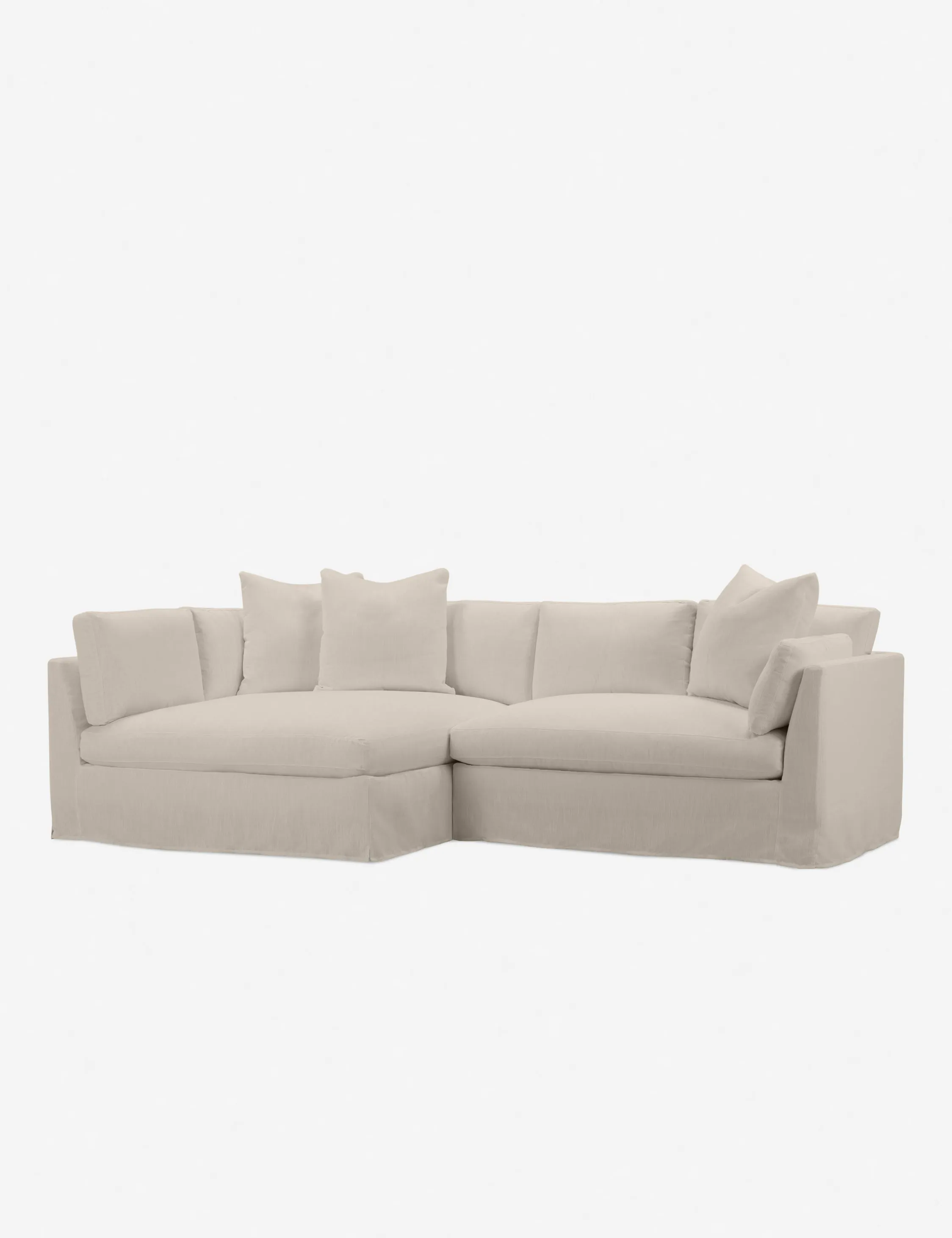 Coen Slipcover Sectional Sofa