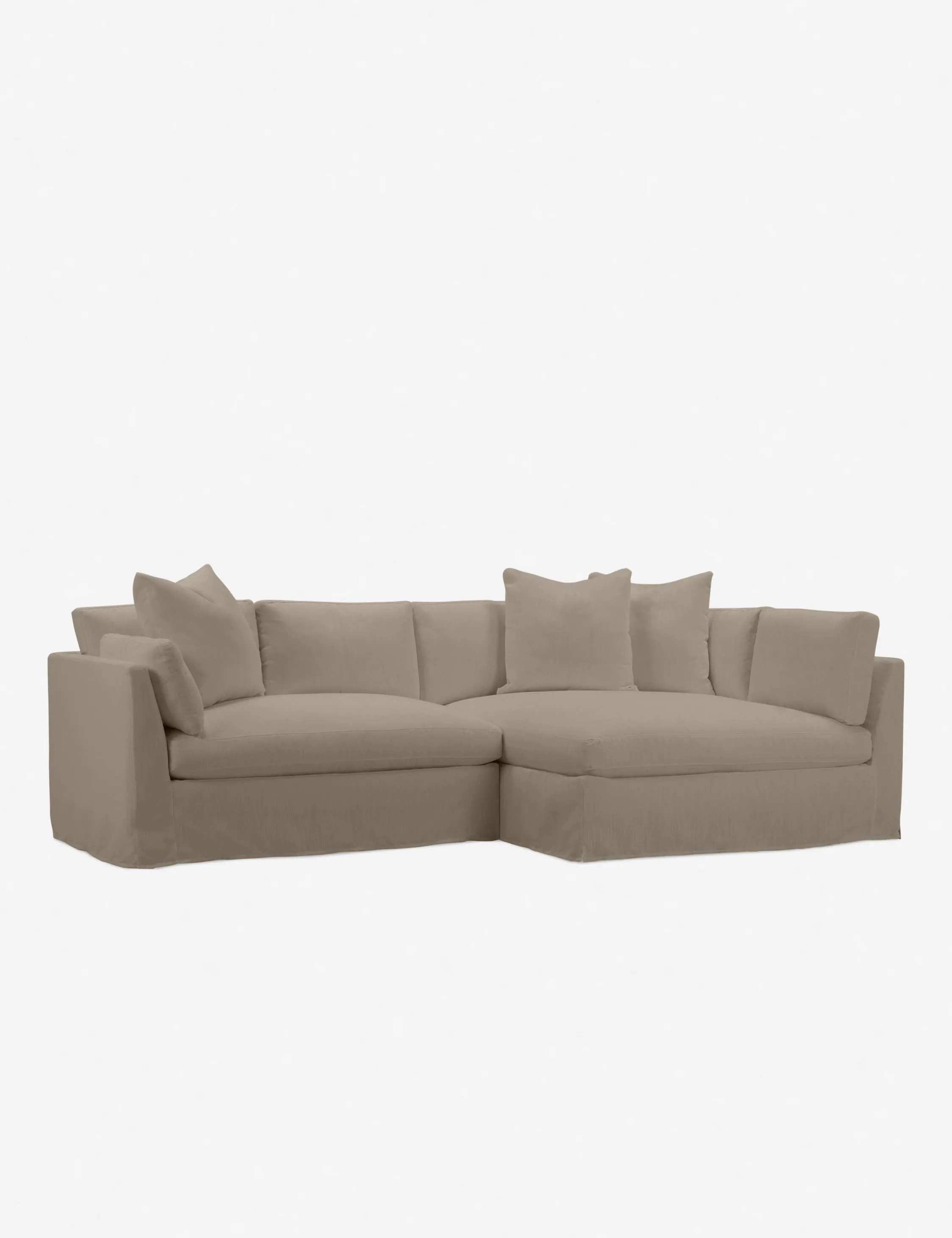 Coen Slipcover Sectional Sofa