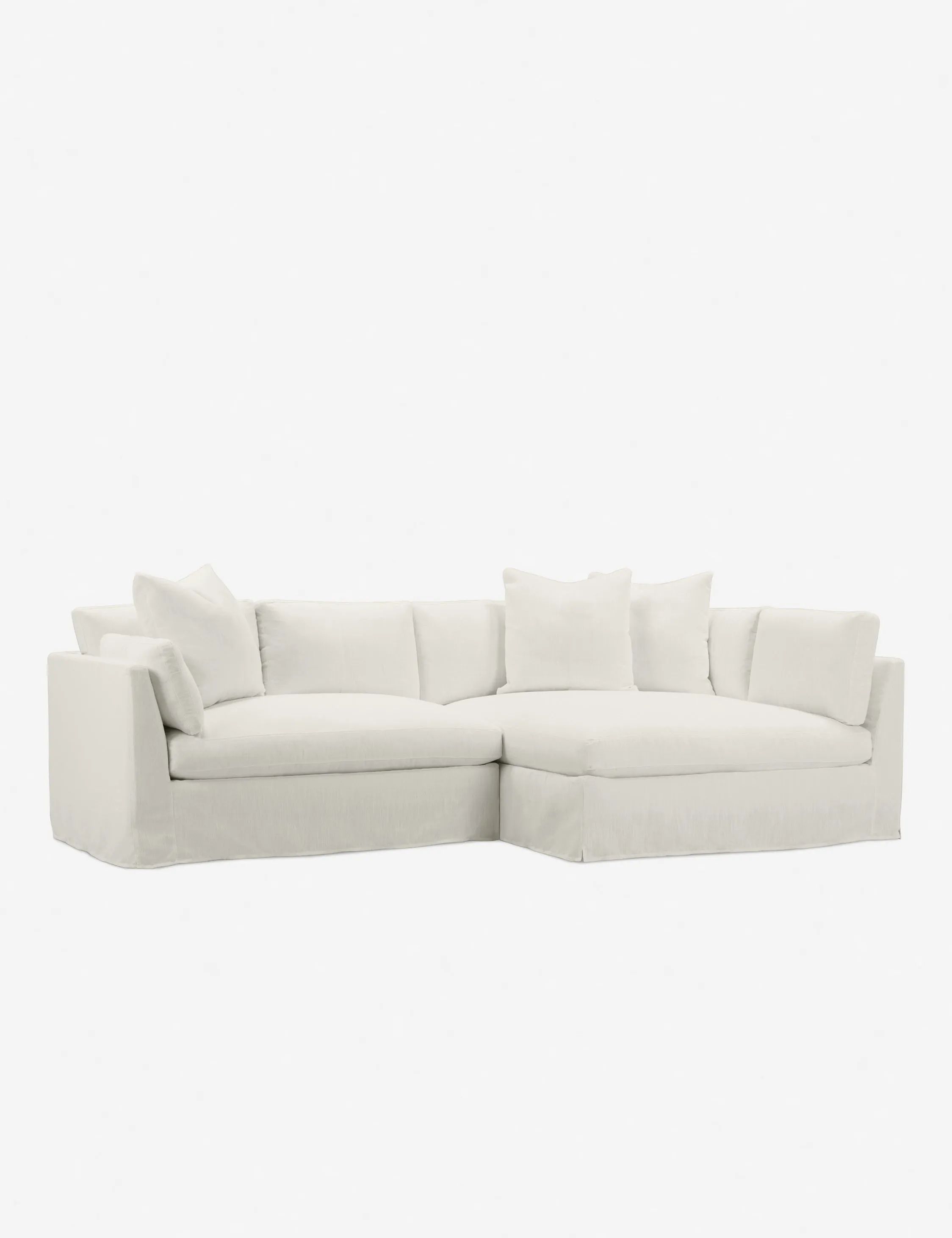 Coen Slipcover Sectional Sofa