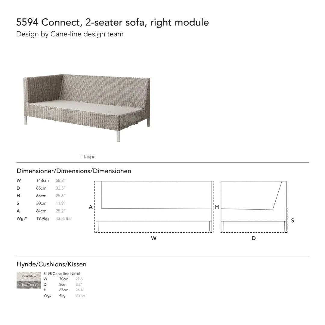 Connect Pre-configured Sofa - Setup 1