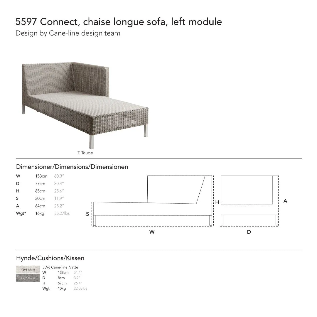 Connect Pre-configured Sofa - Setup 1