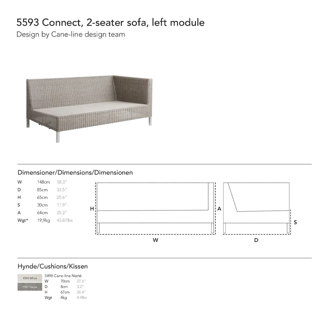 Connect Pre-configured Sofa - Setup 2