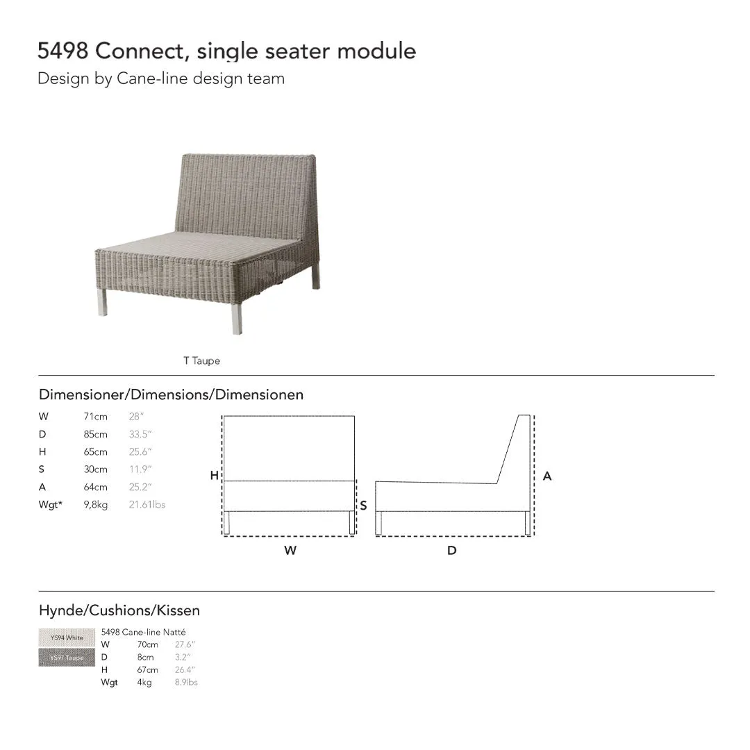 Connect Pre-configured Sofa - Setup 2