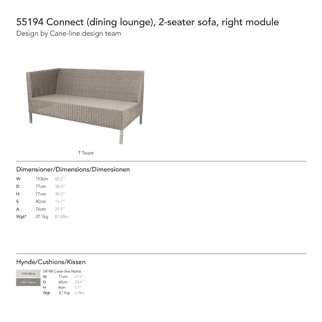 Connect Pre-configured Sofa - Setup 3