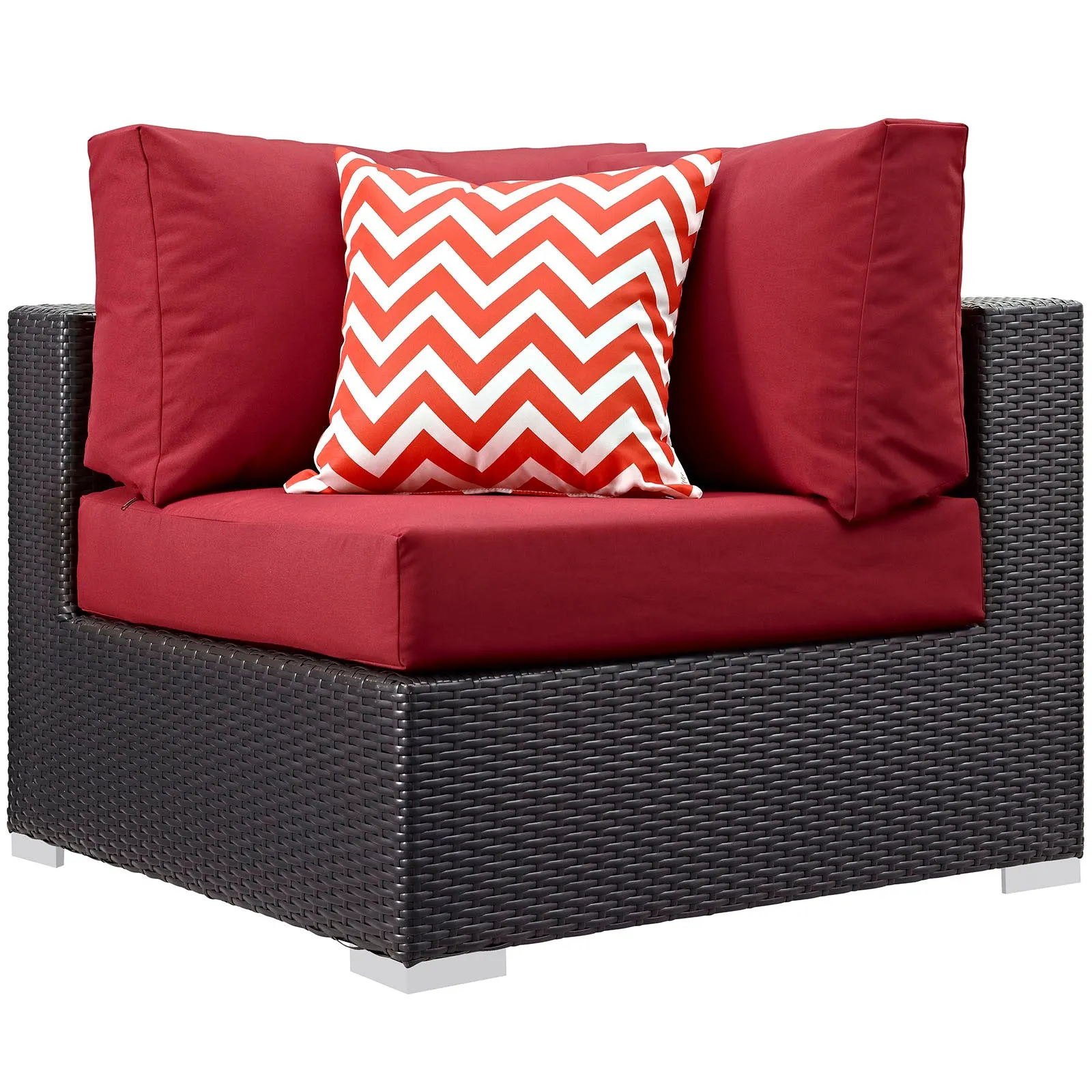 Convene 9 Piece Outdoor Patio Sectional Set by Modway