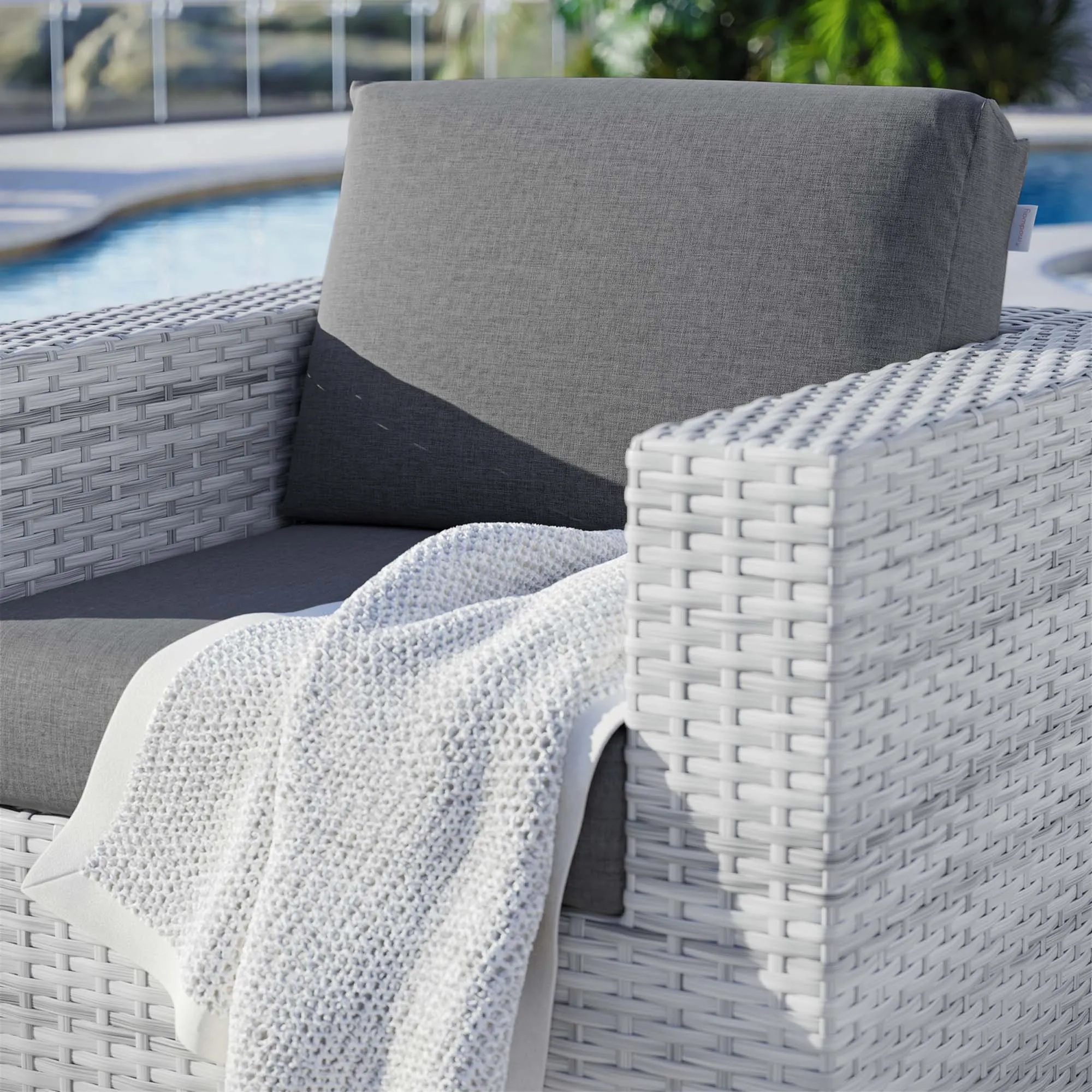 Convene Outdoor Patio Armchair by Modway