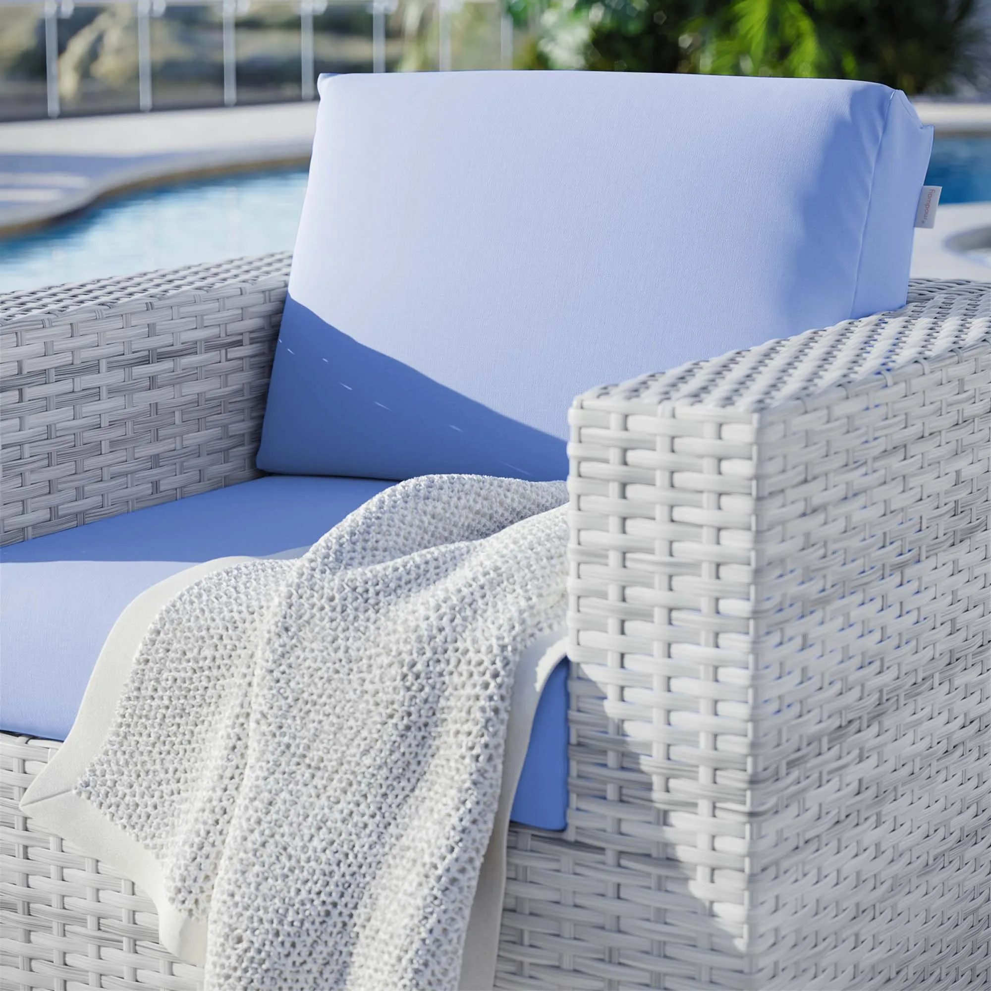 Convene Outdoor Patio Armchair by Modway