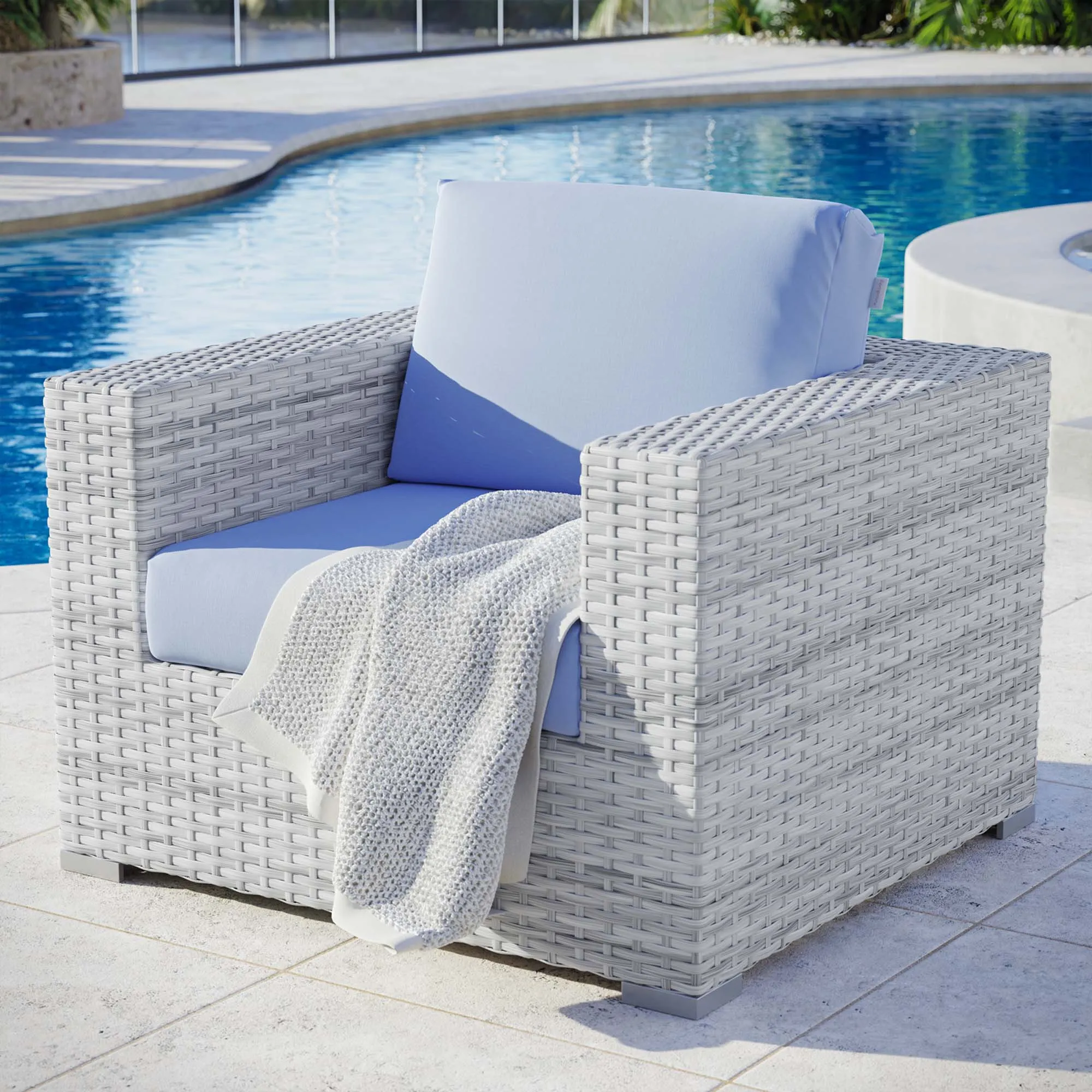 Convene Outdoor Patio Armchair by Modway