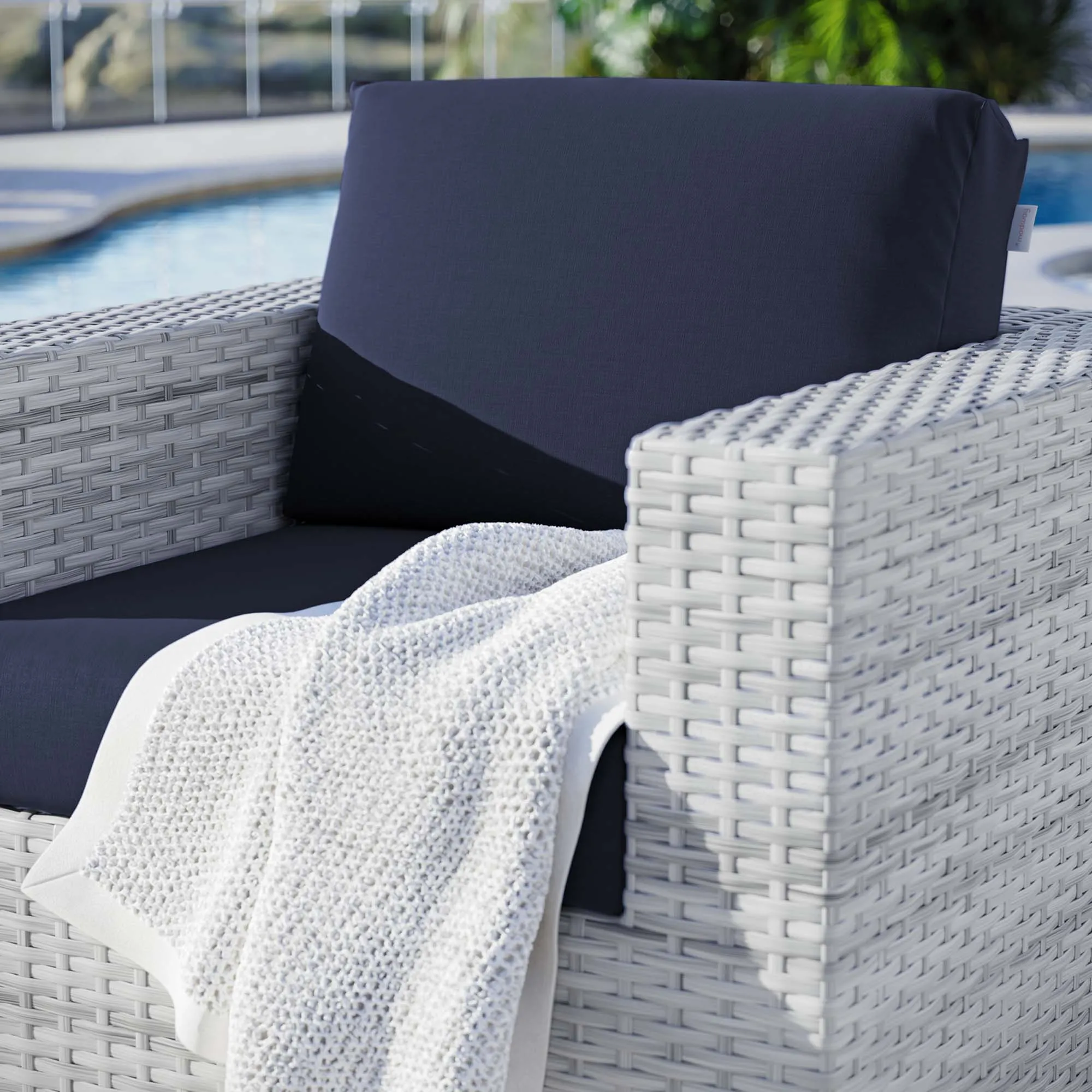 Convene Outdoor Patio Armchair by Modway
