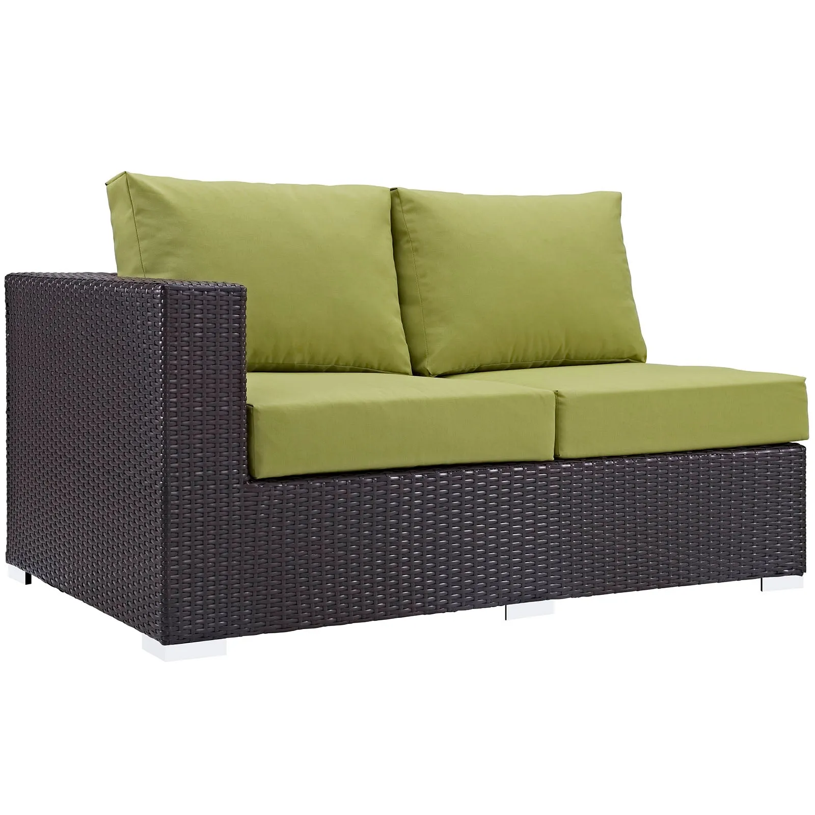 Convene Outdoor Patio Left Arm Loveseat by Modway