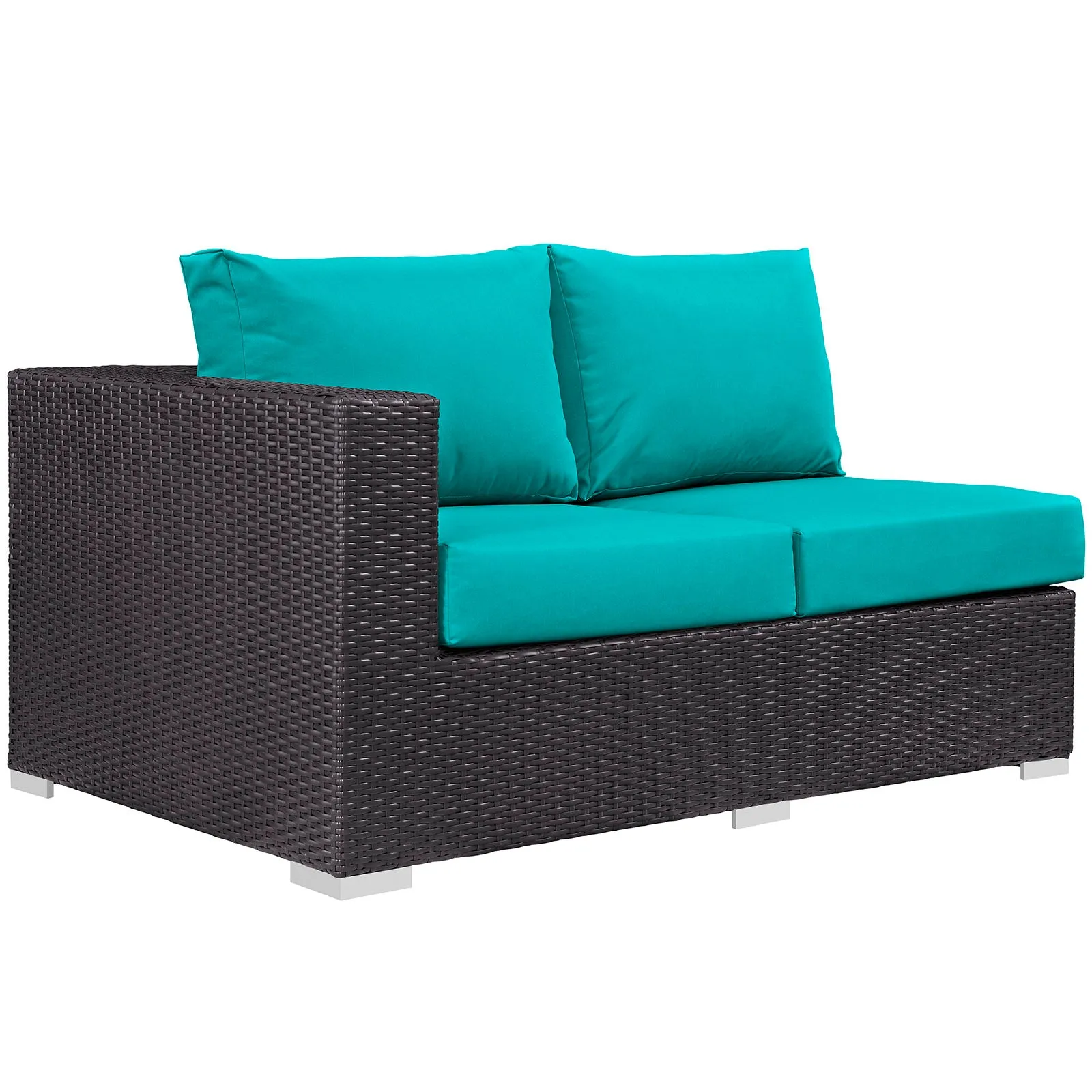 Convene Outdoor Patio Left Arm Loveseat by Modway