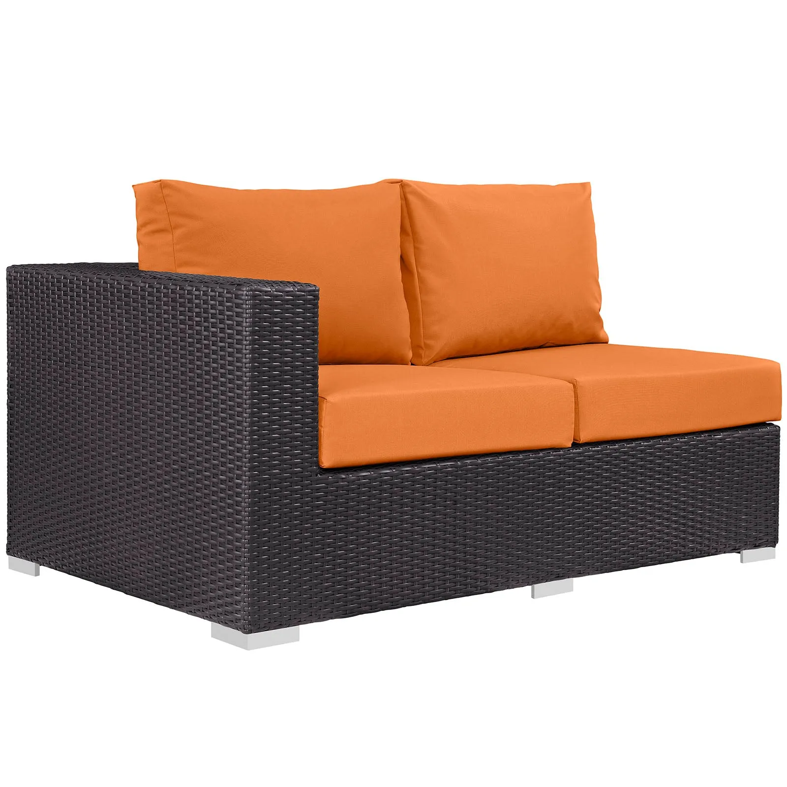 Convene Outdoor Patio Left Arm Loveseat by Modway