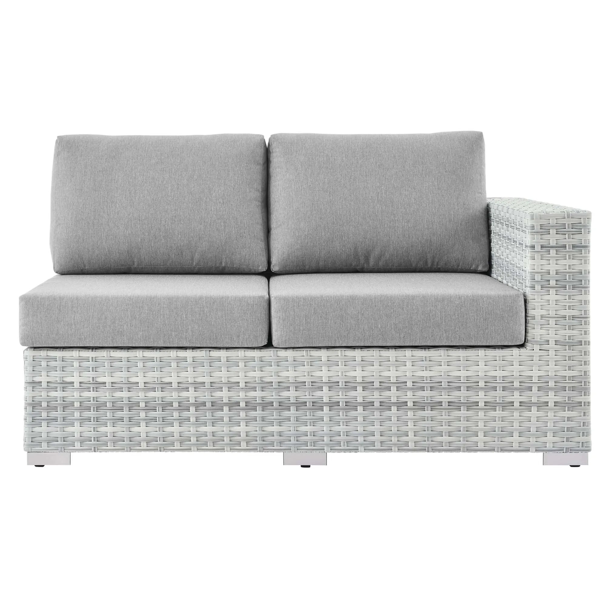 Convene Outdoor Patio Right-Arm Loveseat by Modway