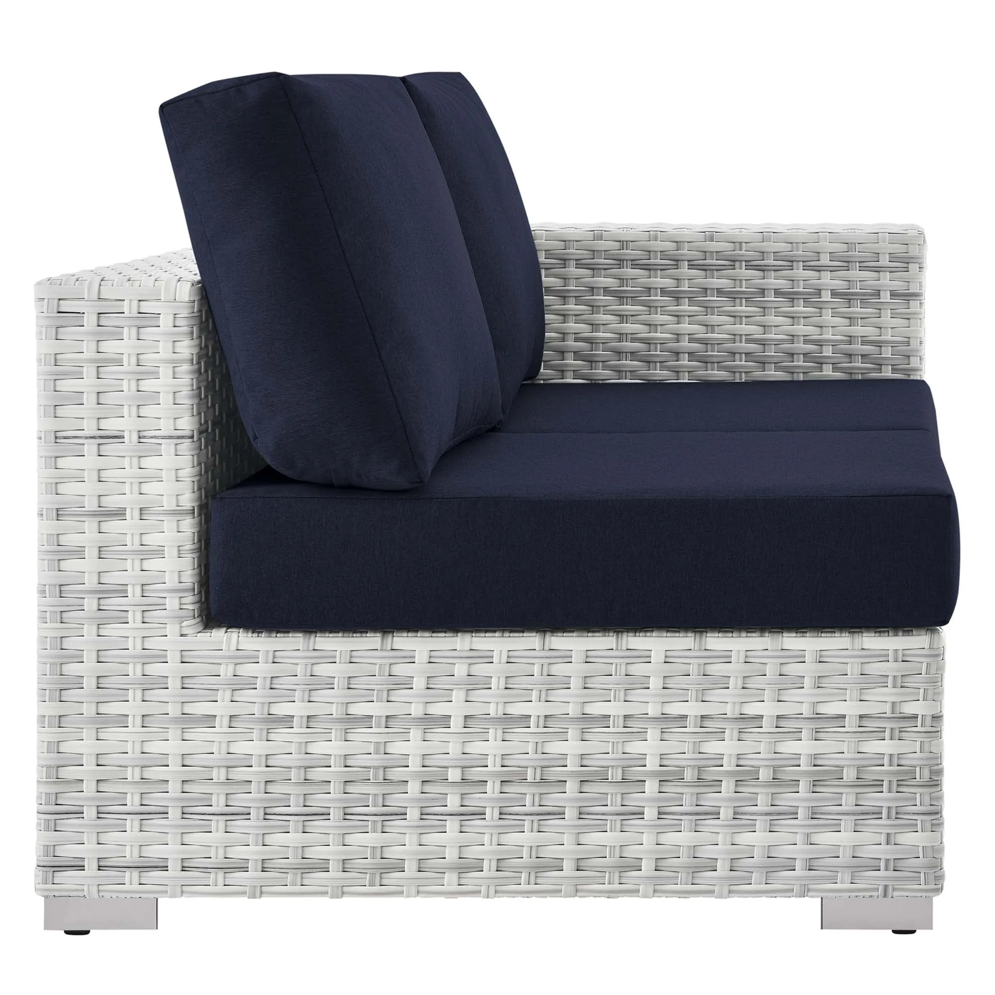 Convene Outdoor Patio Right-Arm Loveseat by Modway