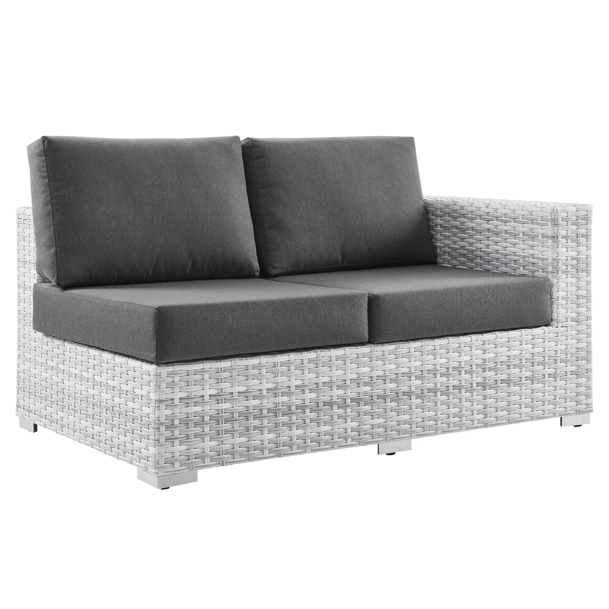 Convene Outdoor Patio Right-Arm Loveseat by Modway