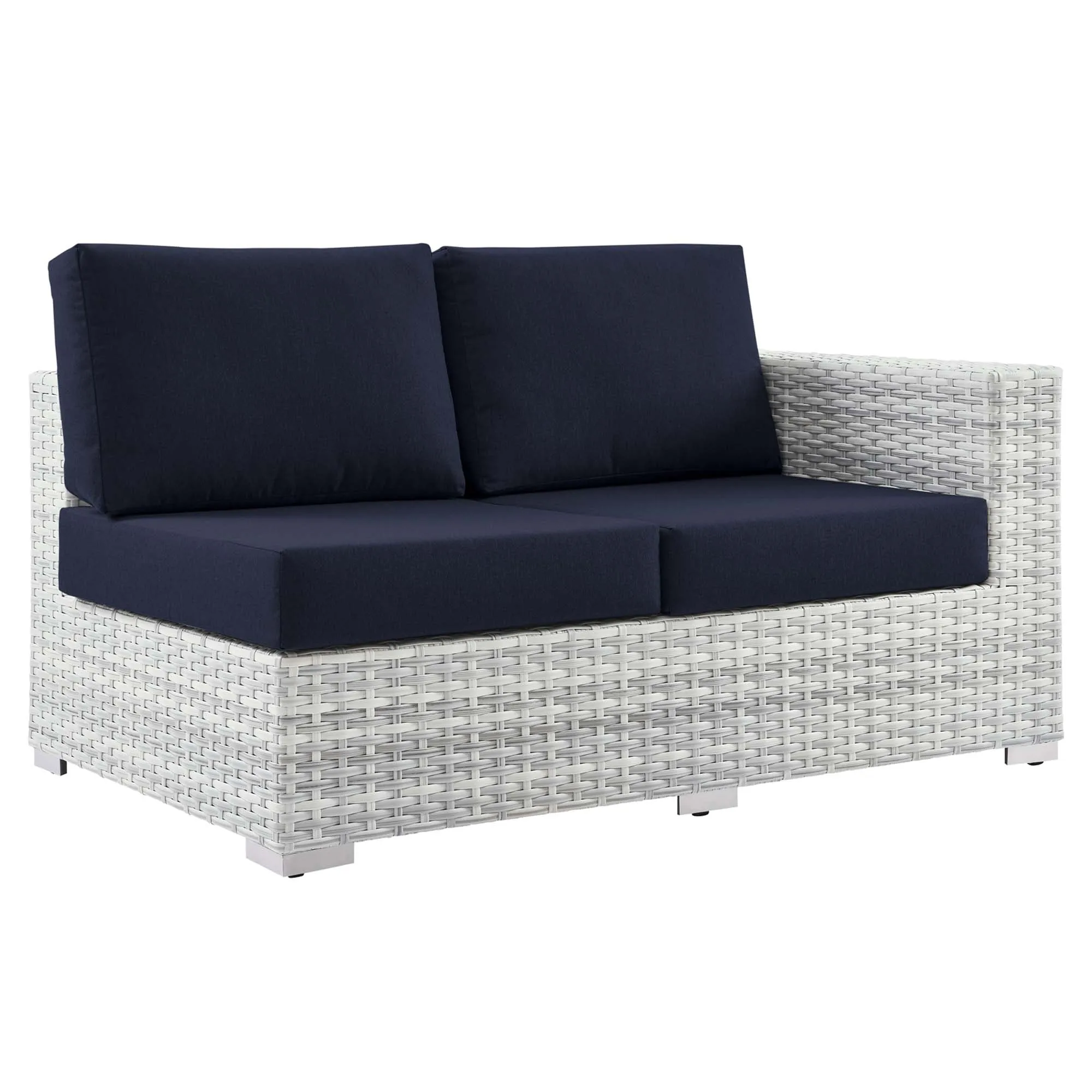 Convene Outdoor Patio Right-Arm Loveseat by Modway
