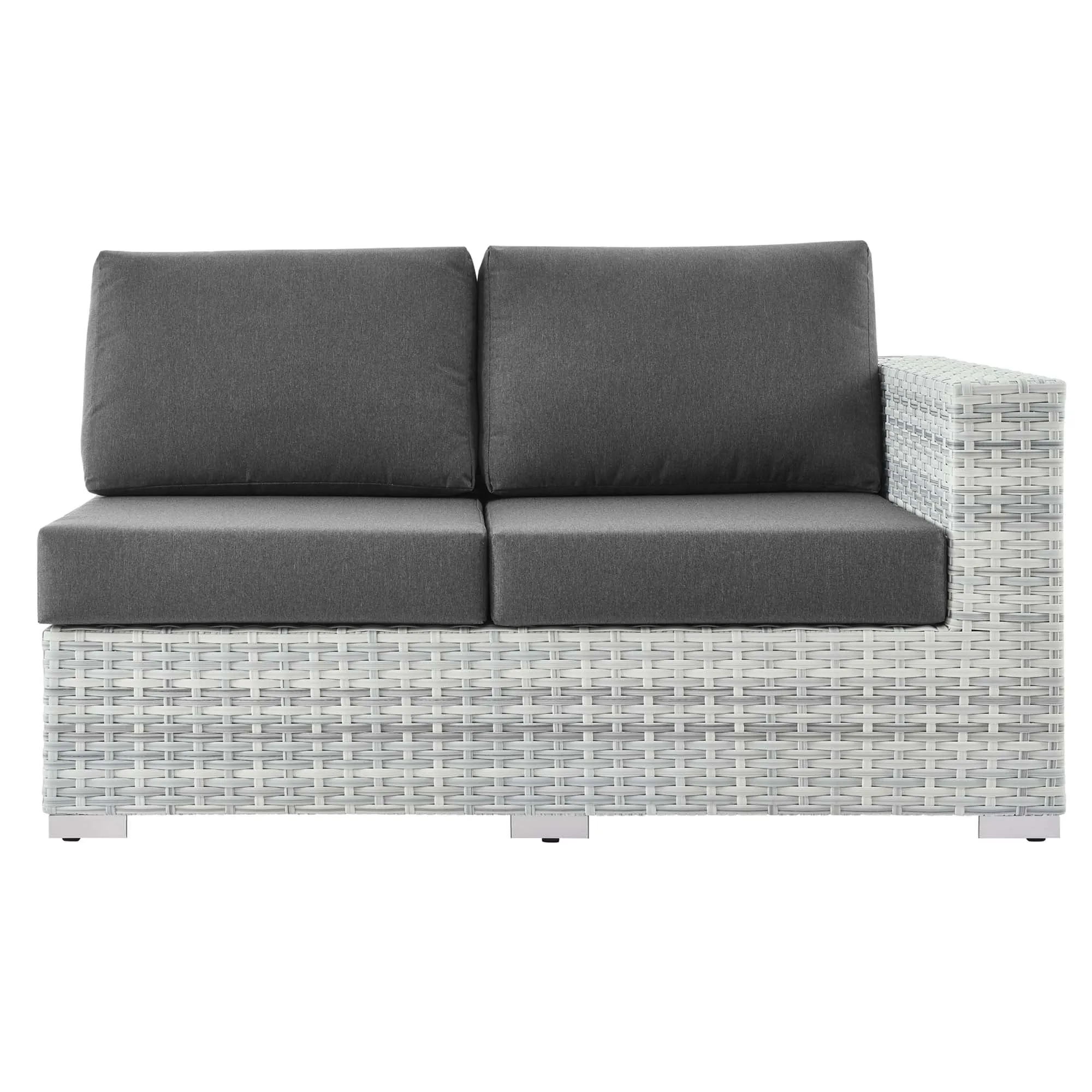 Convene Outdoor Patio Right-Arm Loveseat by Modway