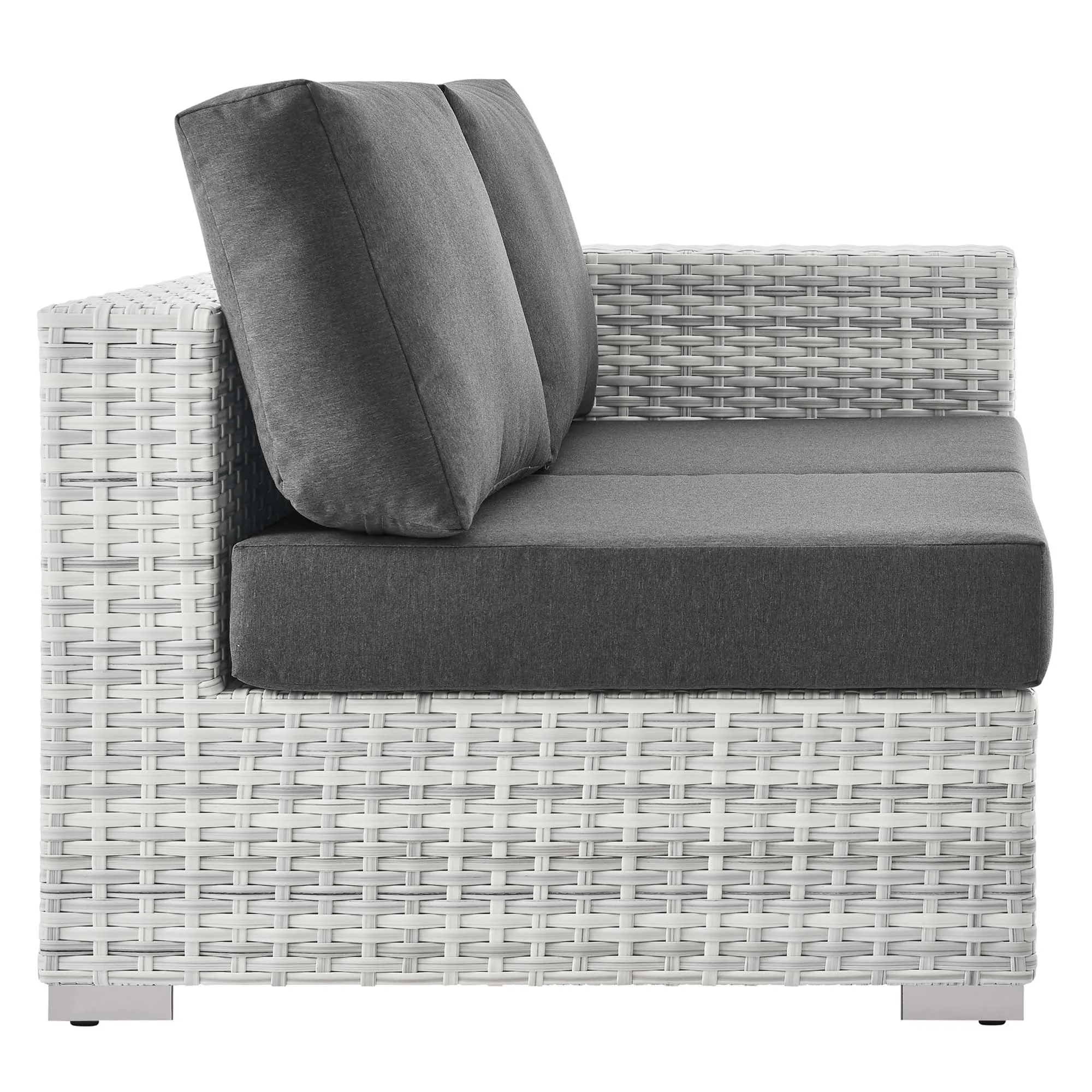 Convene Outdoor Patio Right-Arm Loveseat by Modway