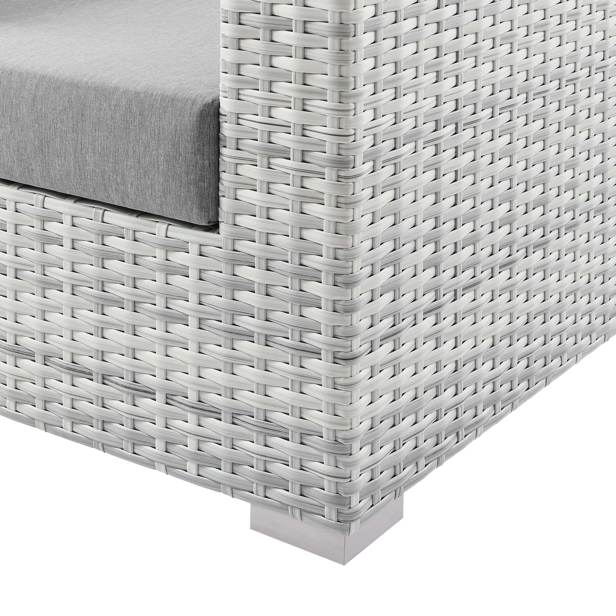 Convene Outdoor Patio Right-Arm Loveseat by Modway