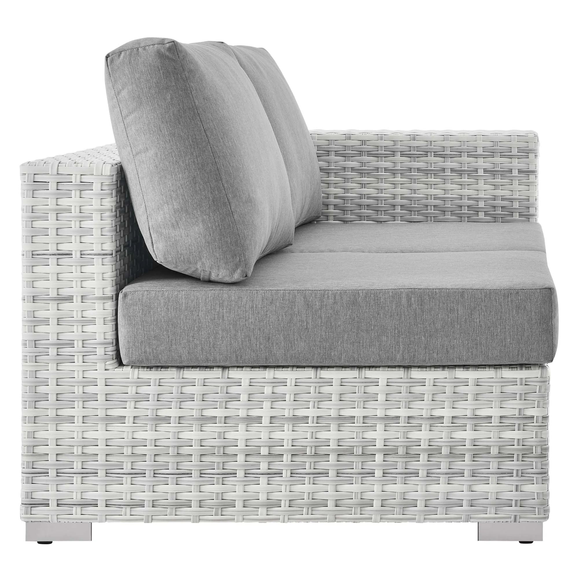 Convene Outdoor Patio Right-Arm Loveseat by Modway